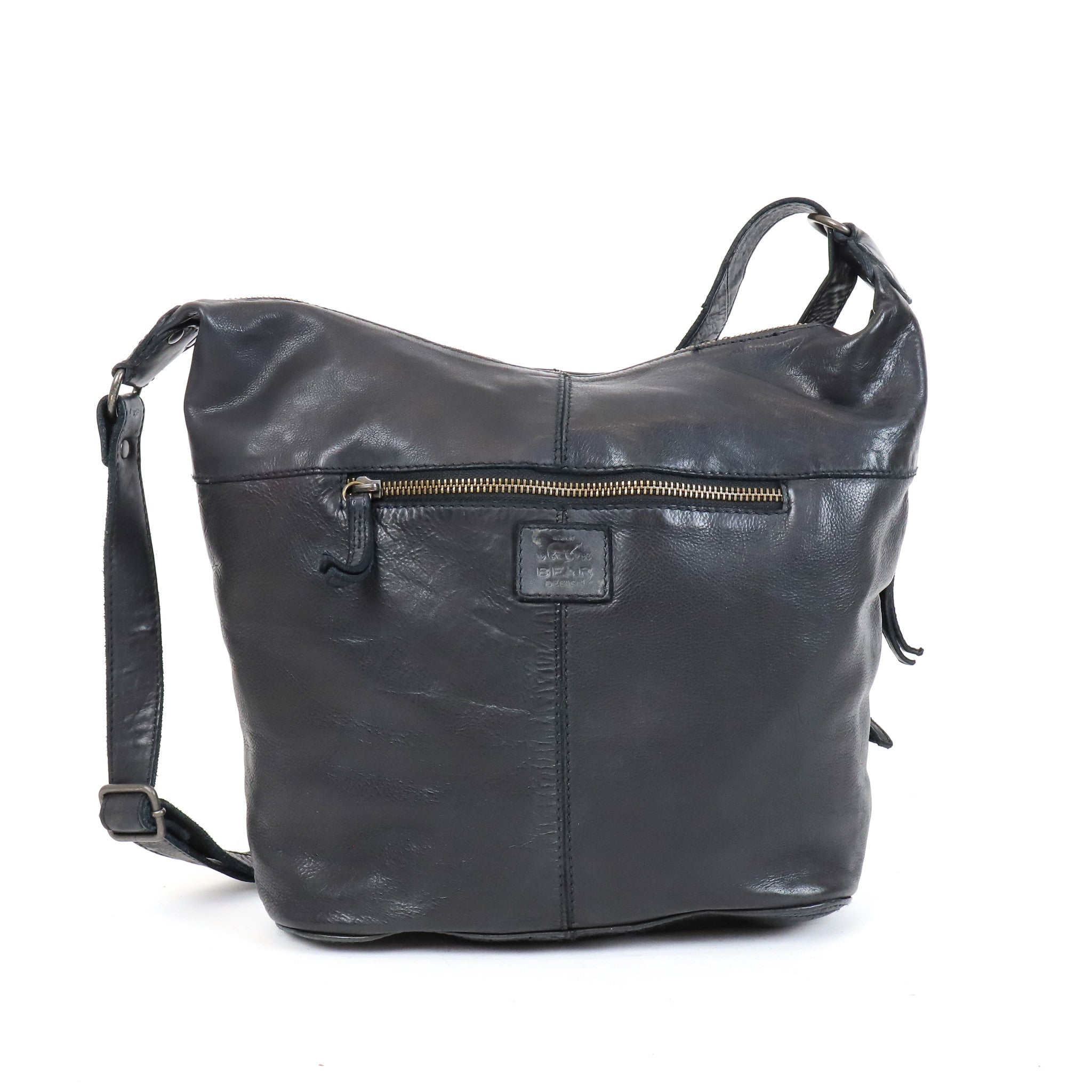 Schoudertas 'Frieda' zwart