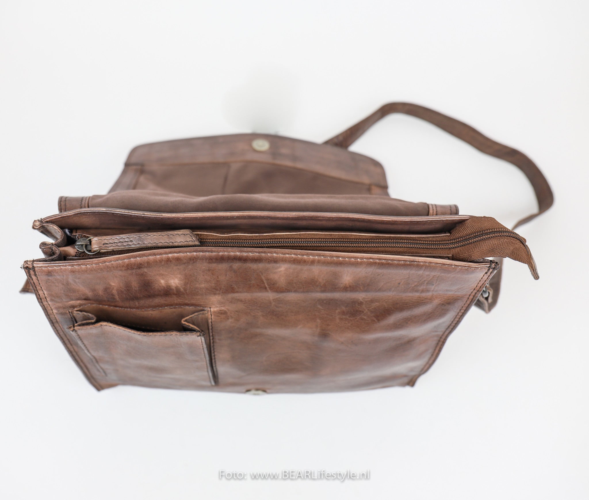Shoulder bag 'Hanna' dark brown - CL 40027