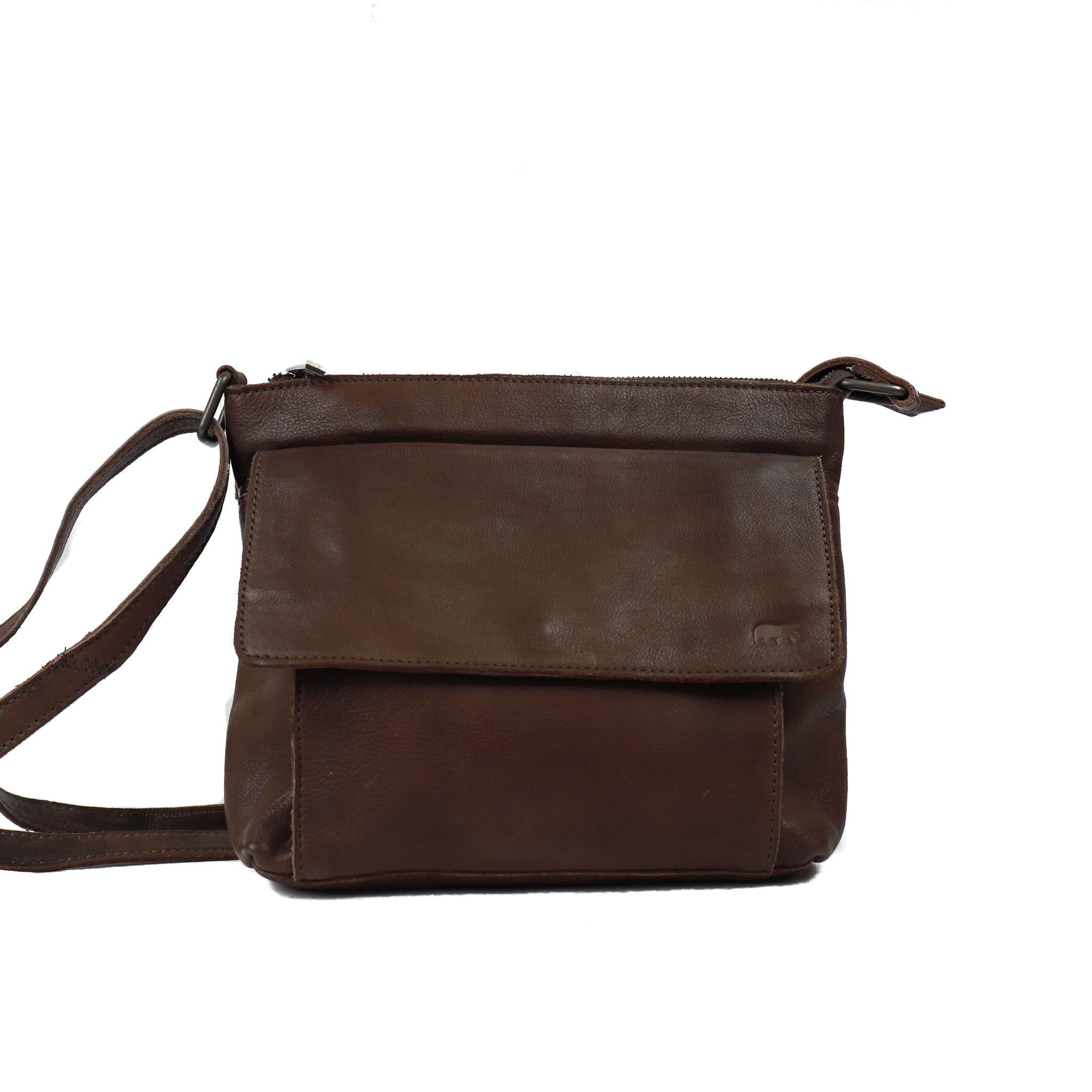 Shoulder bag 'Rai' dark brown - CP 6007