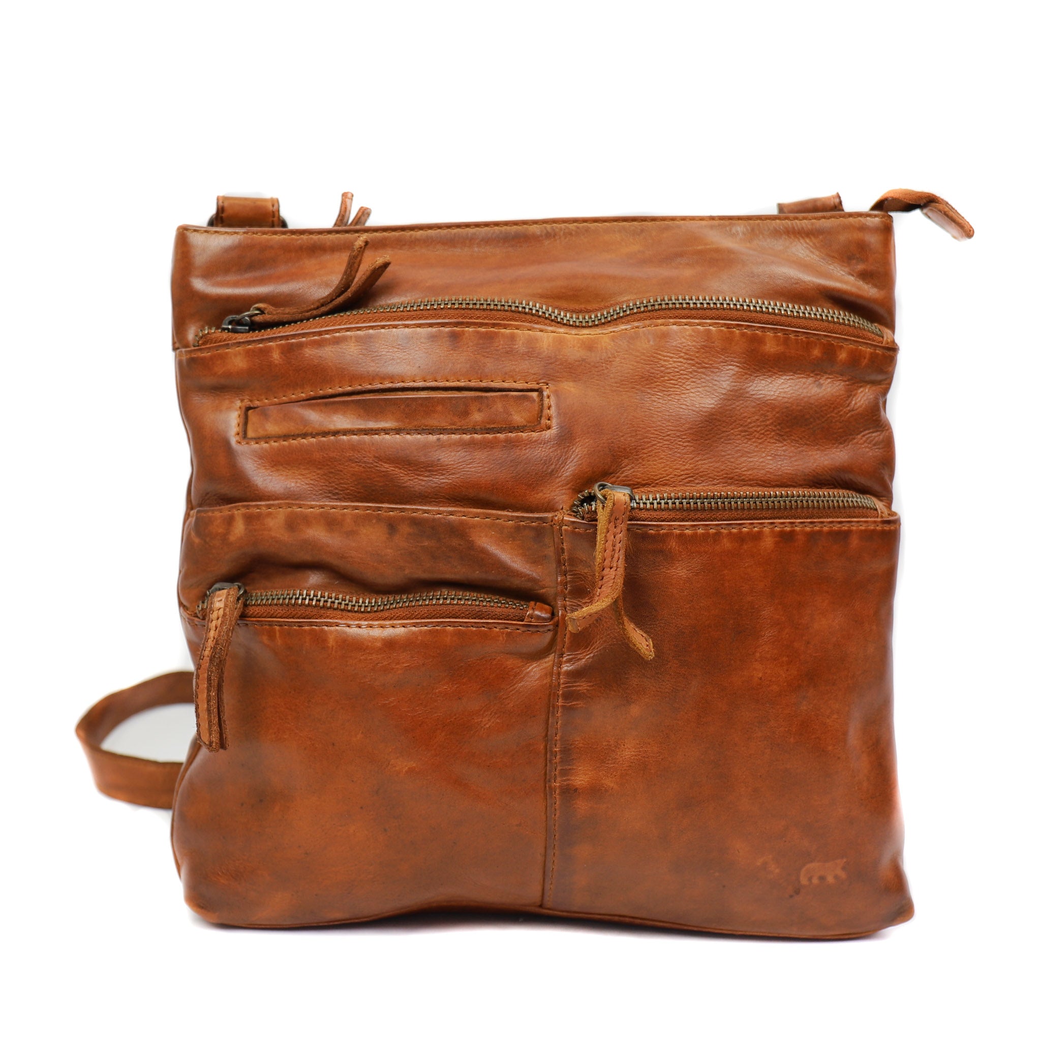 Shoulder bag 'Yara' cognac