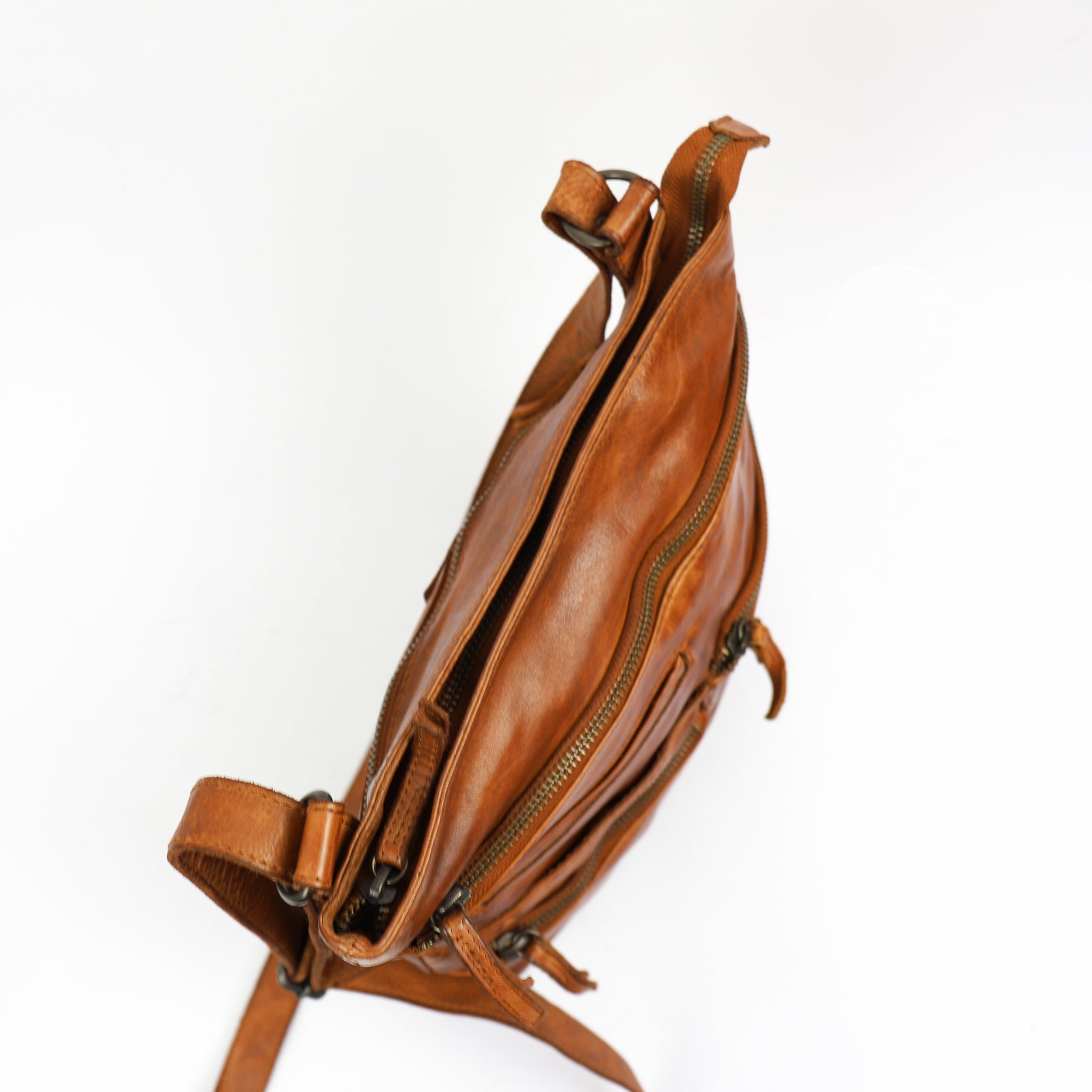 Shoulder bag 'Yara' cognac
