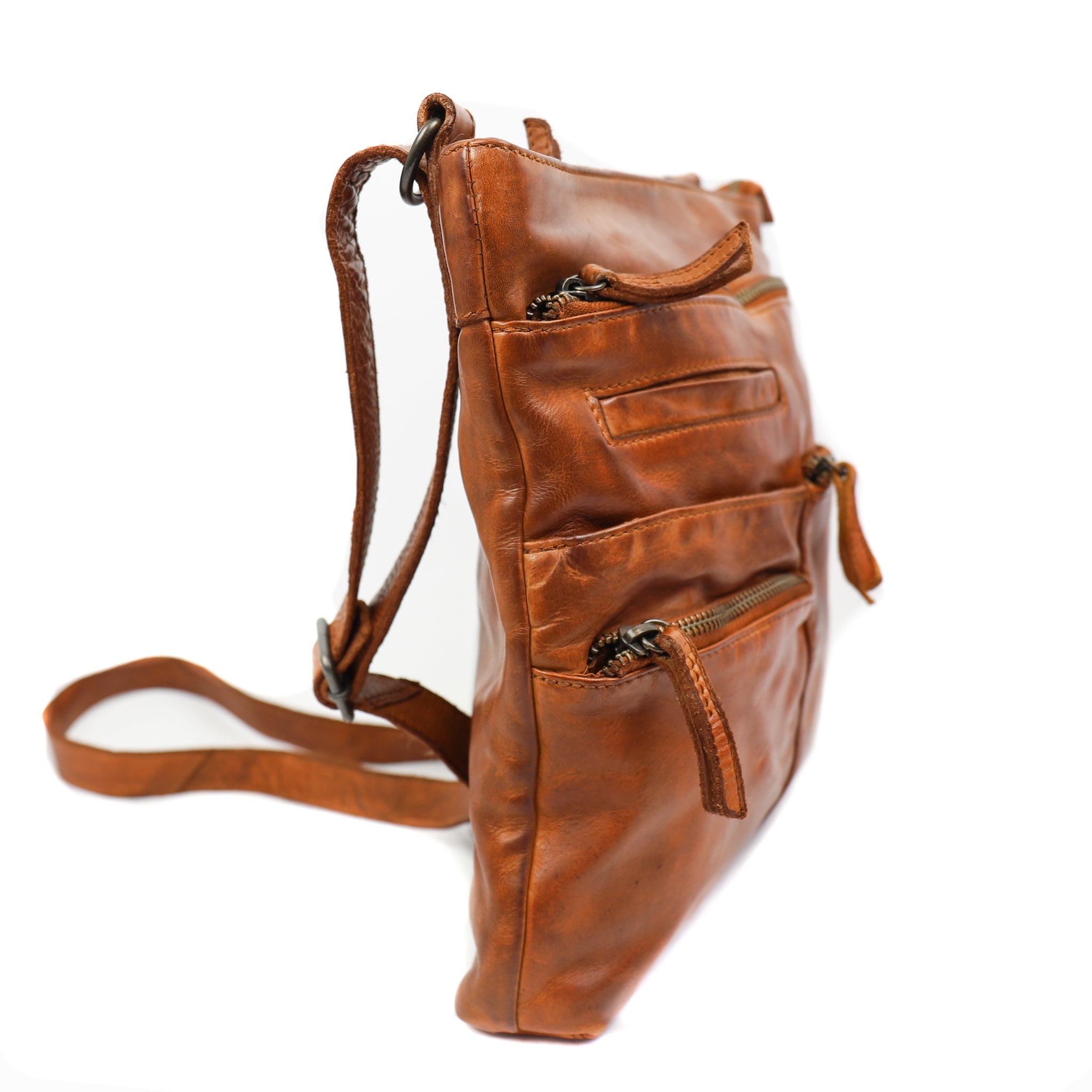 Shoulder bag 'Yara' cognac
