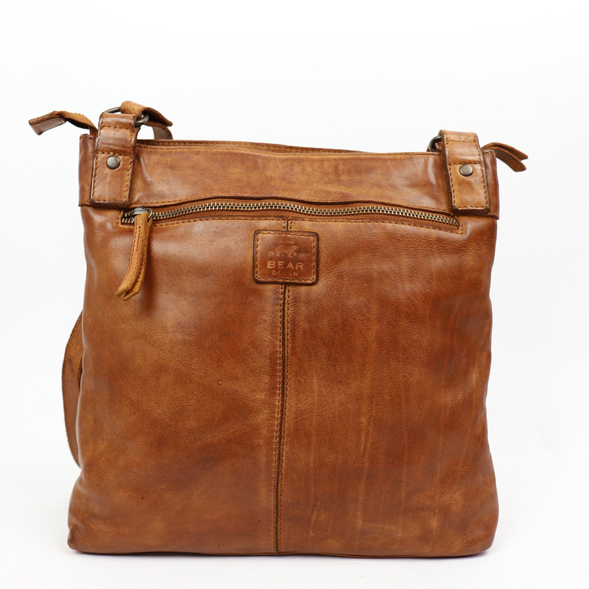 Shoulder bag 'Yara' cognac