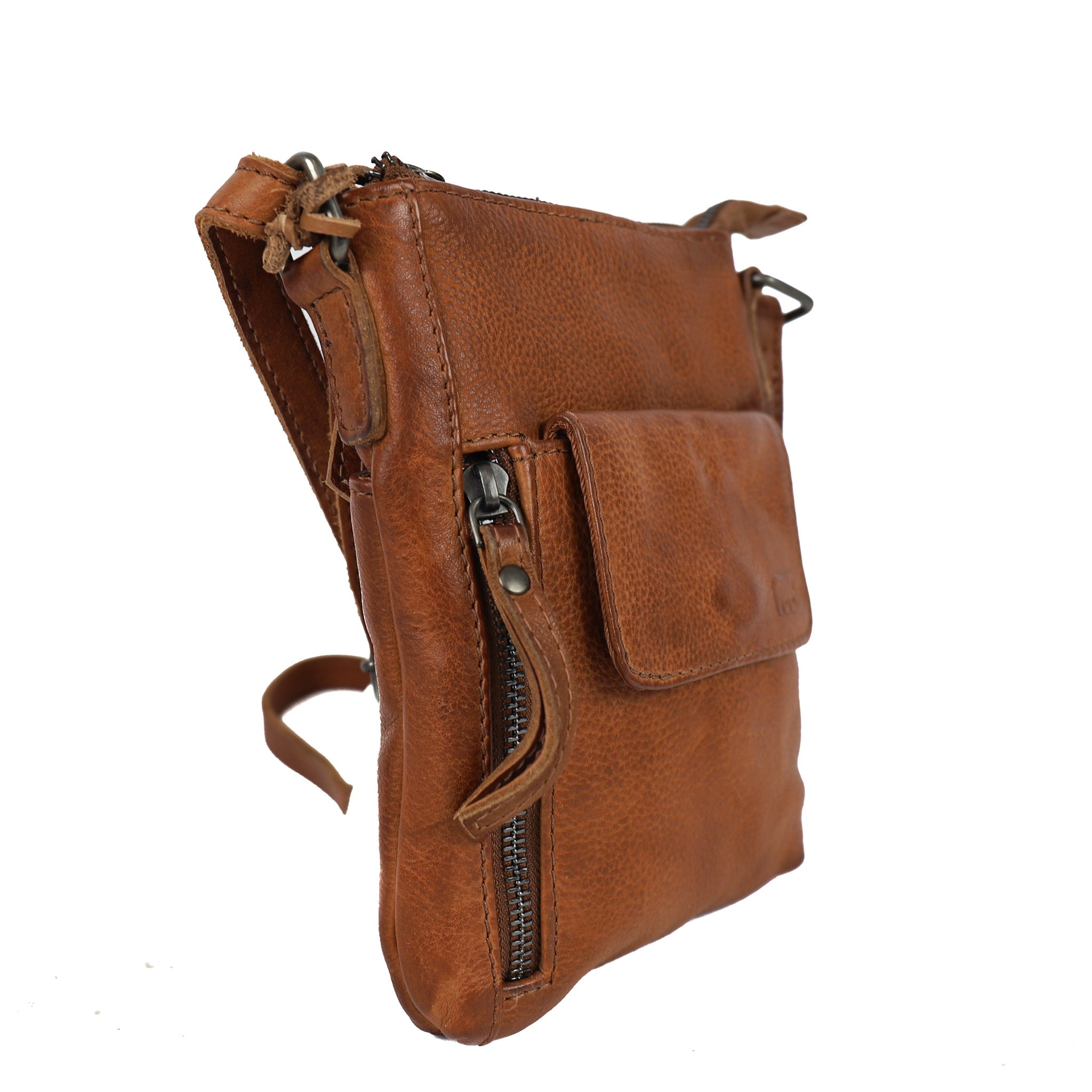 Shoulder bag 'Davide' cognac