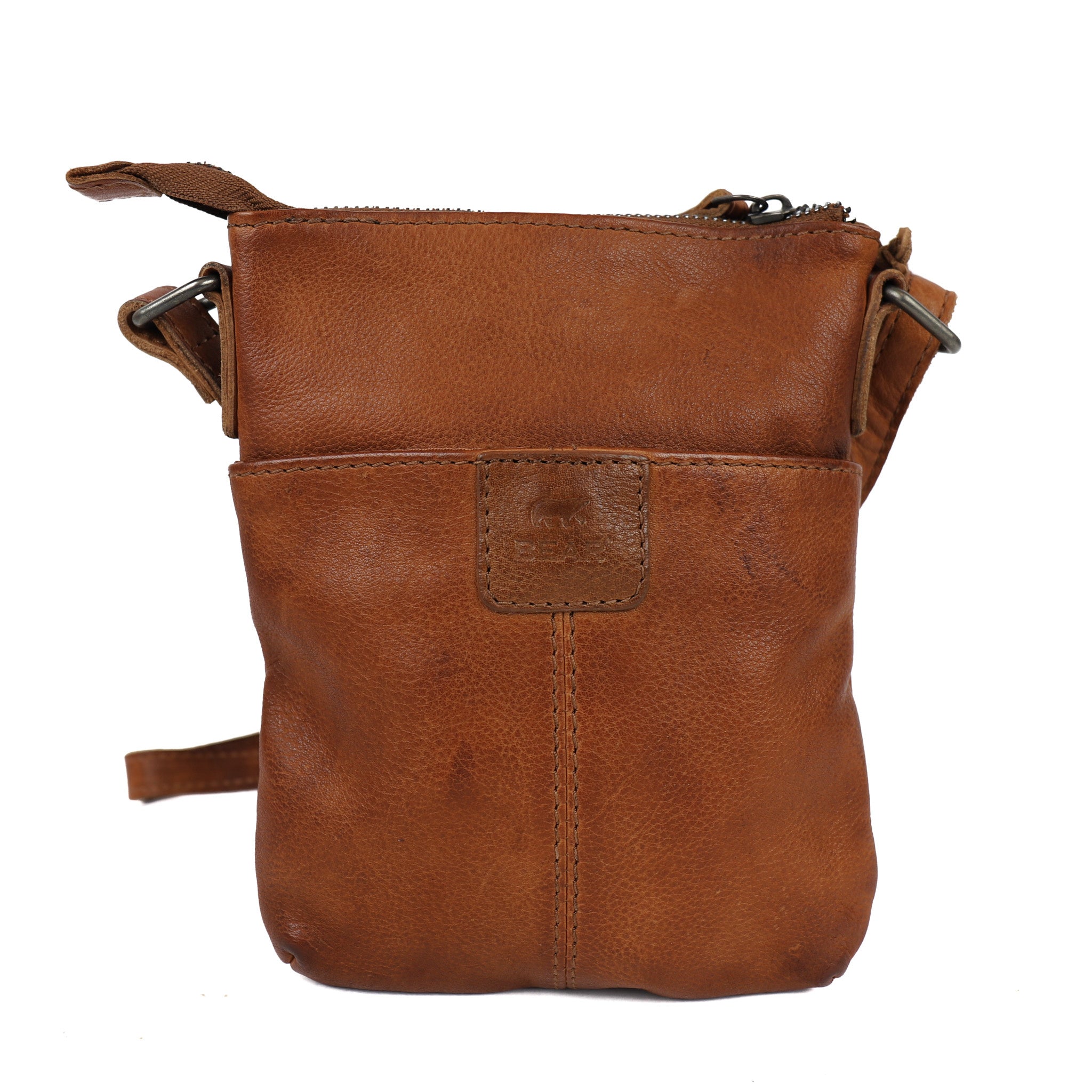 Shoulder bag 'Davide' cognac