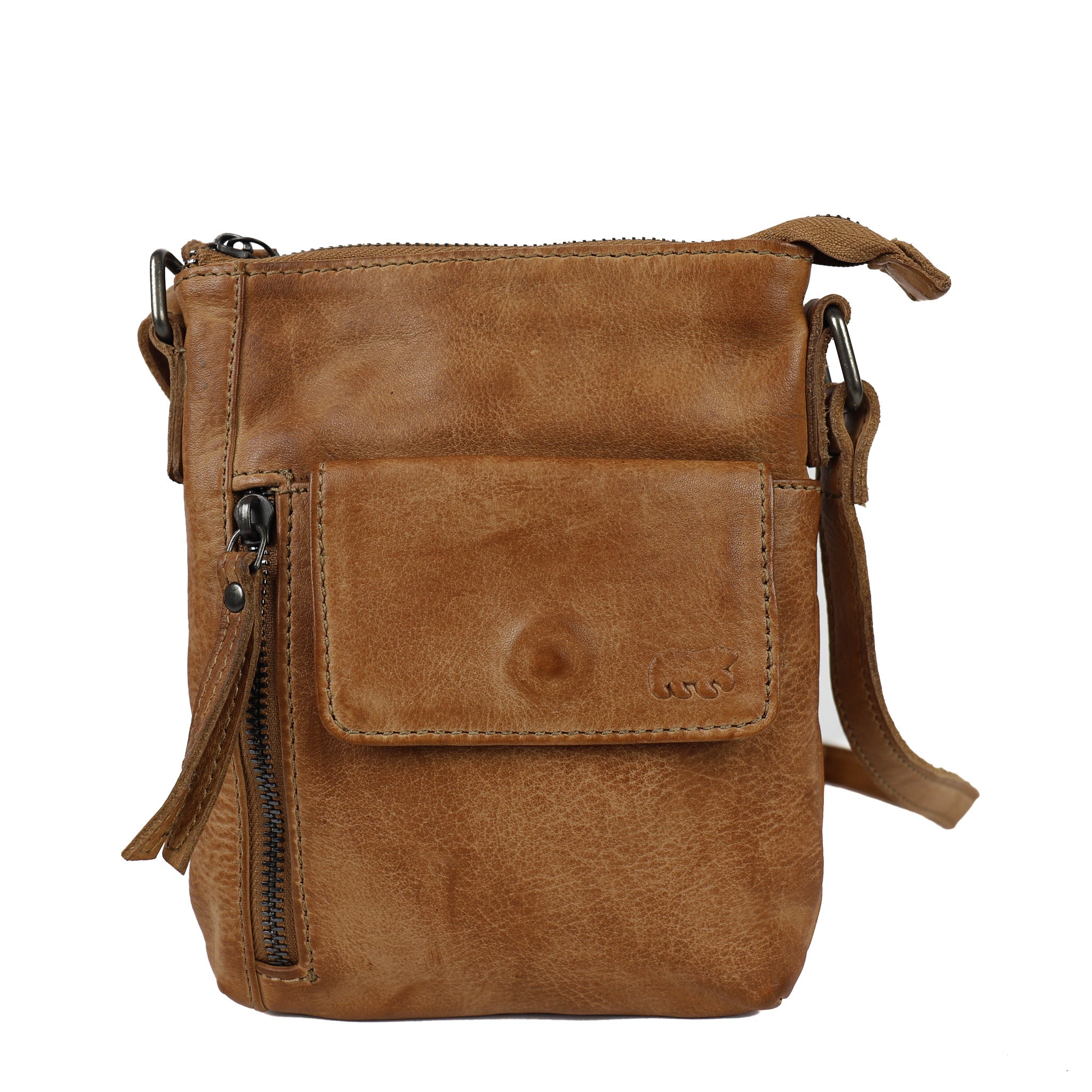 Shoulder bag 'Davide' taupe