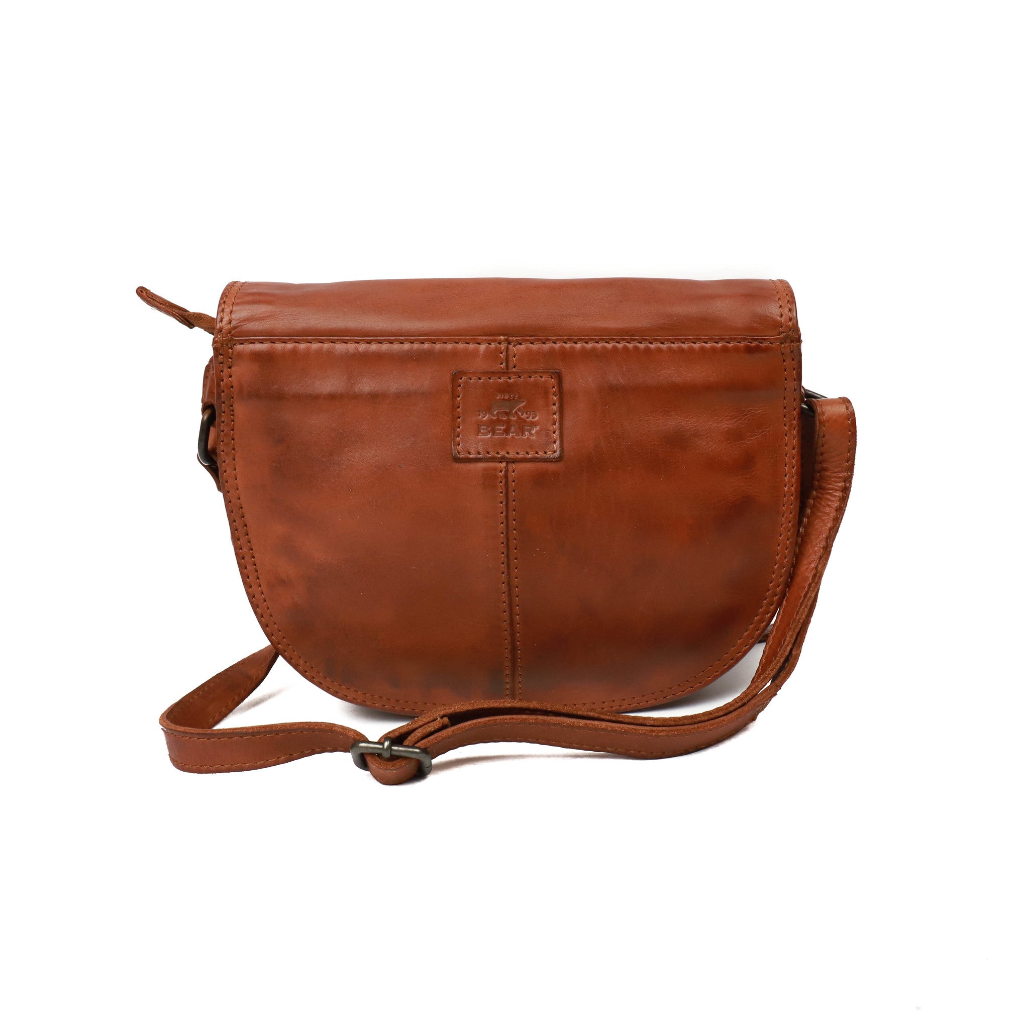 Schoudertasje 'Gigi' cognac - CL 41770