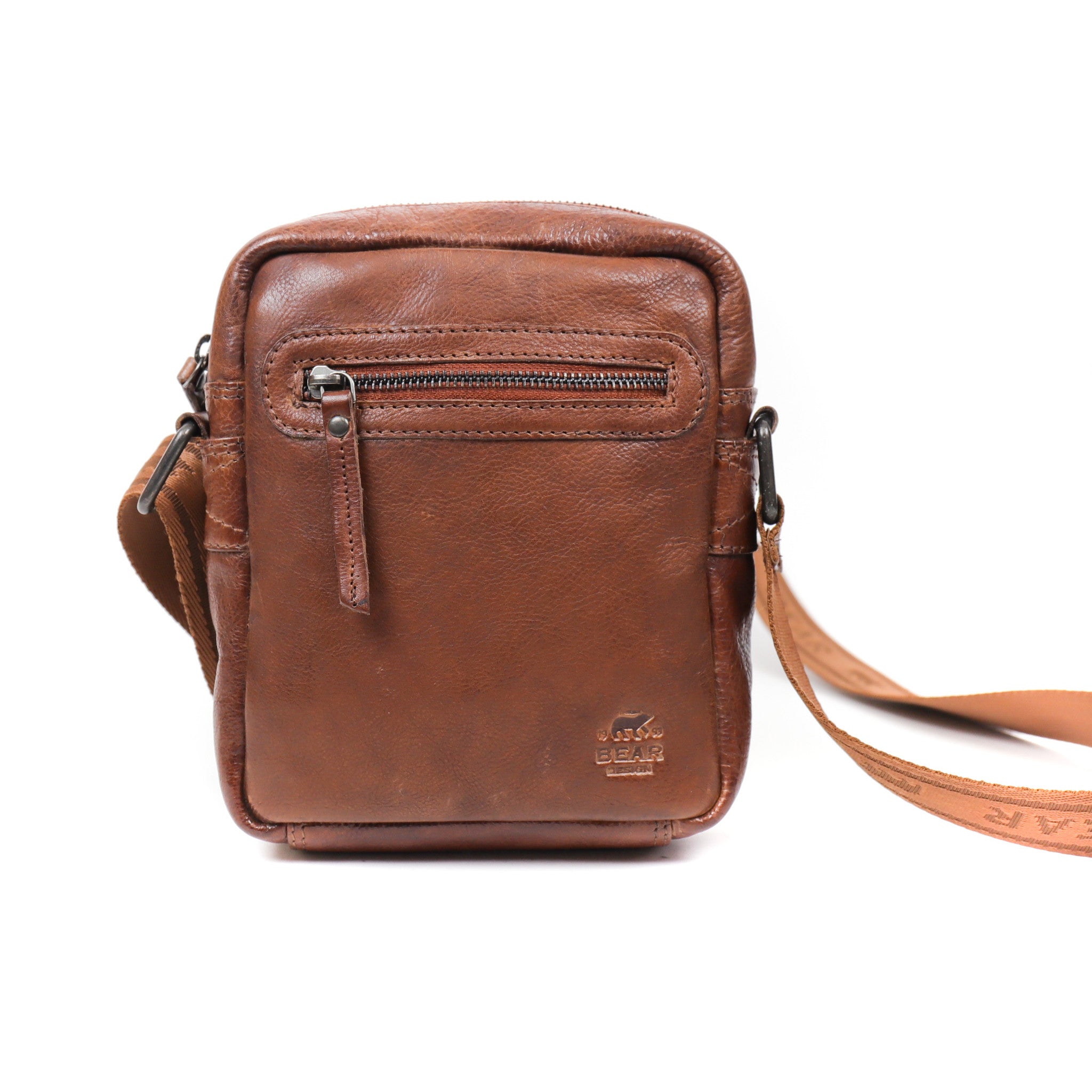 Shoulder bag 'Leonardo' cognac