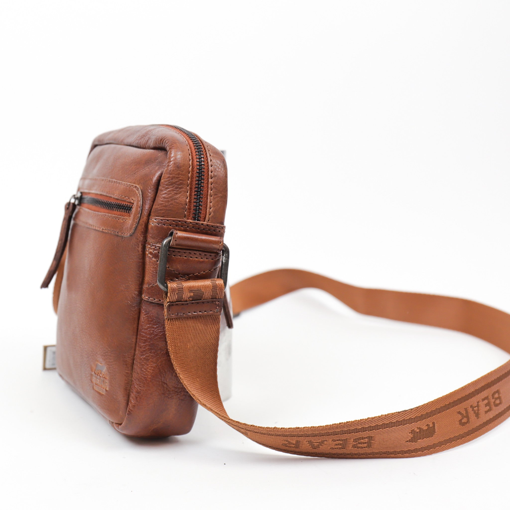 Shoulder bag 'Leonardo' cognac