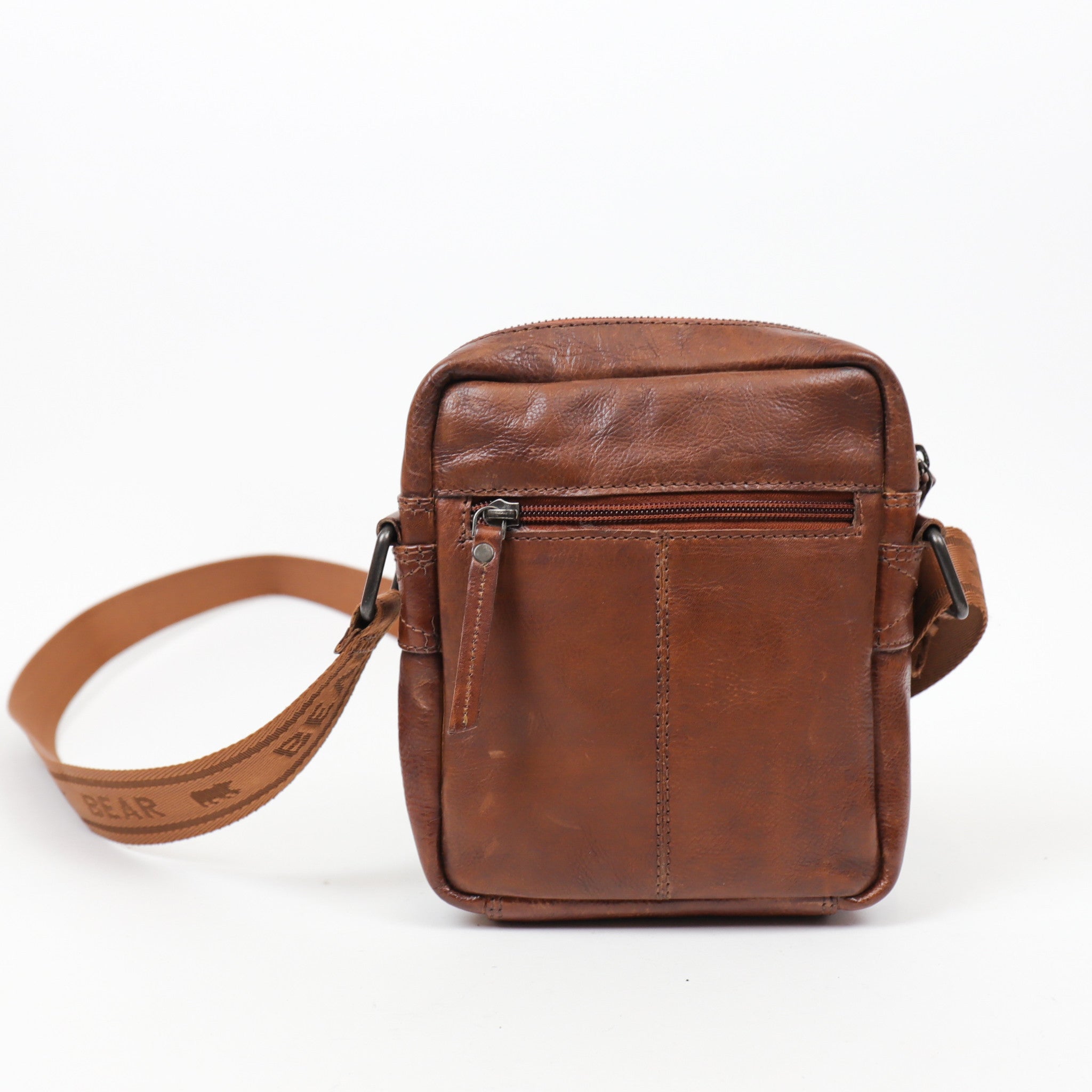 Shoulder bag 'Leonardo' cognac