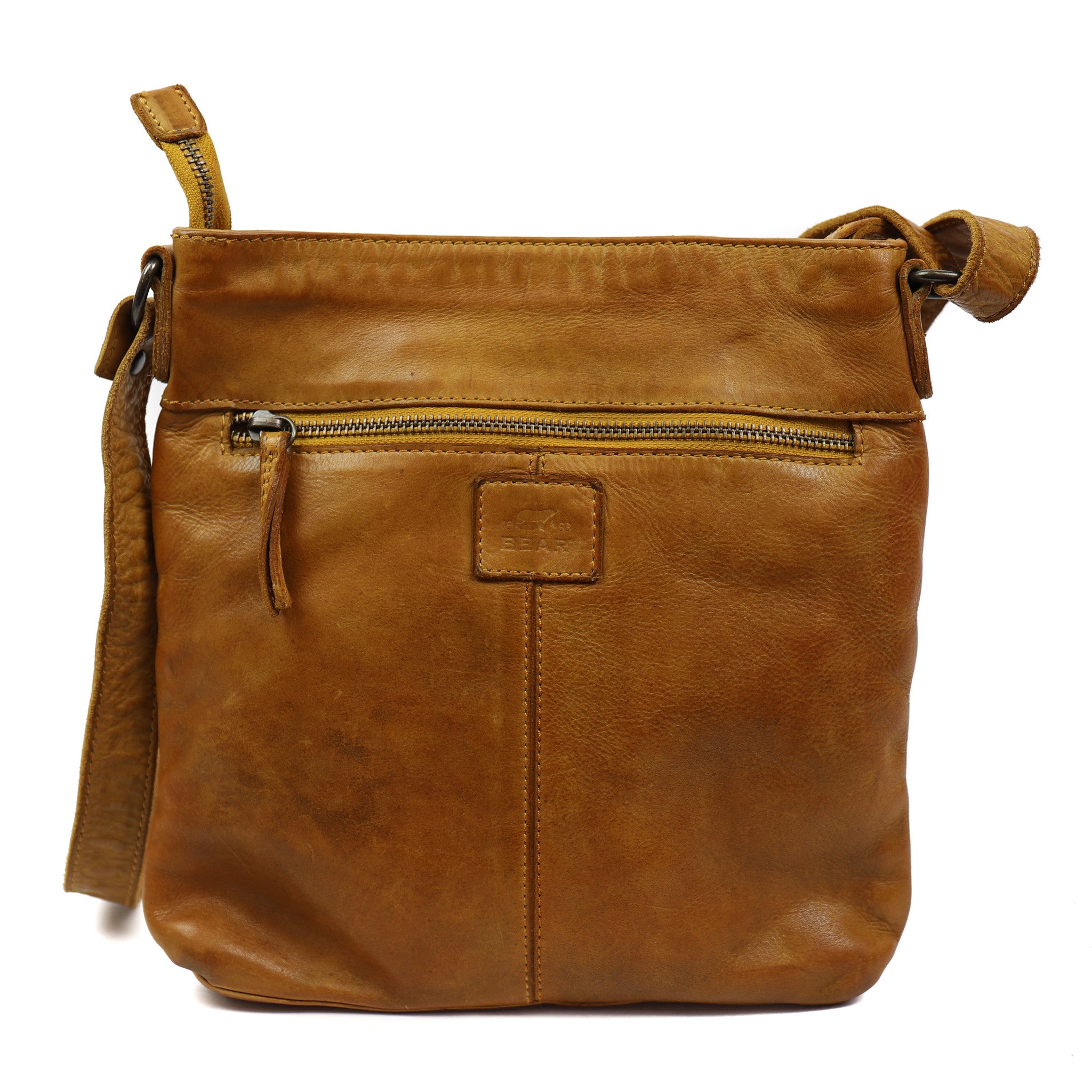 Shoulder bag 'Luna' yellow