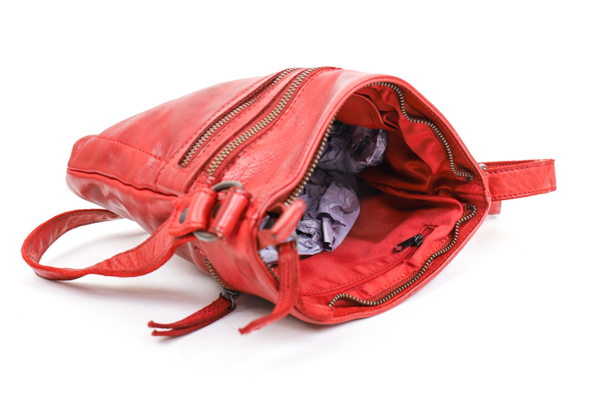 Shoulder bag 'Luna' red