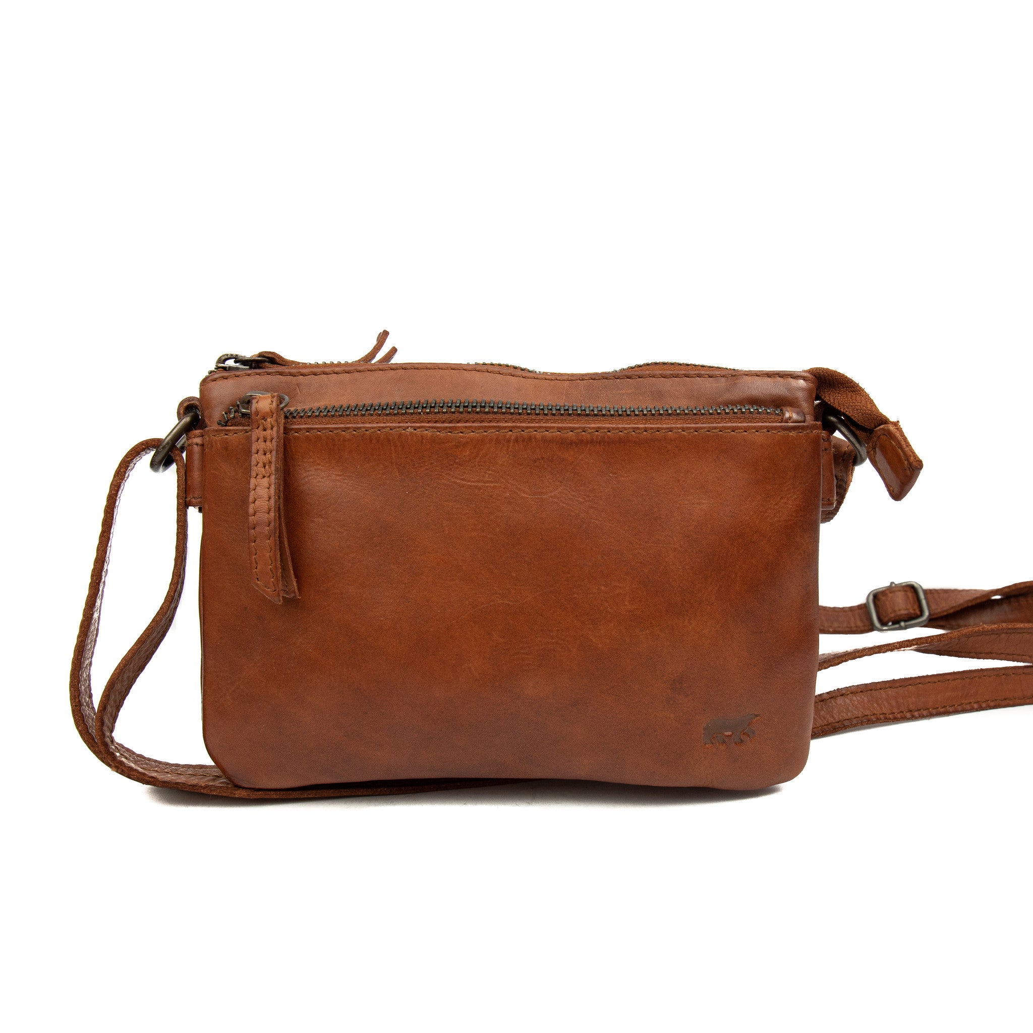 Shoulder bag 'Maithe' cognac - CL 41703