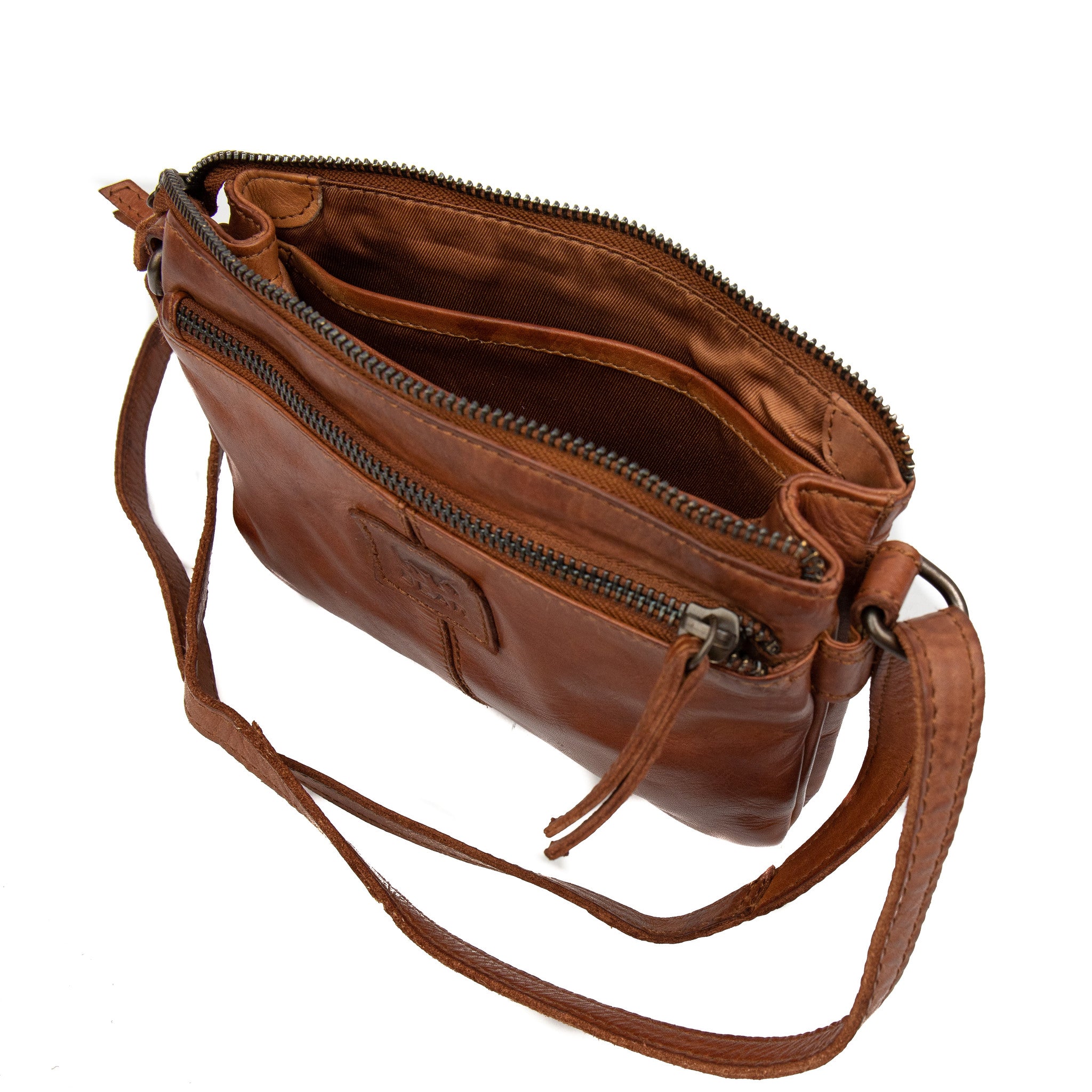 Shoulder bag 'Maithe' cognac - CL 41703