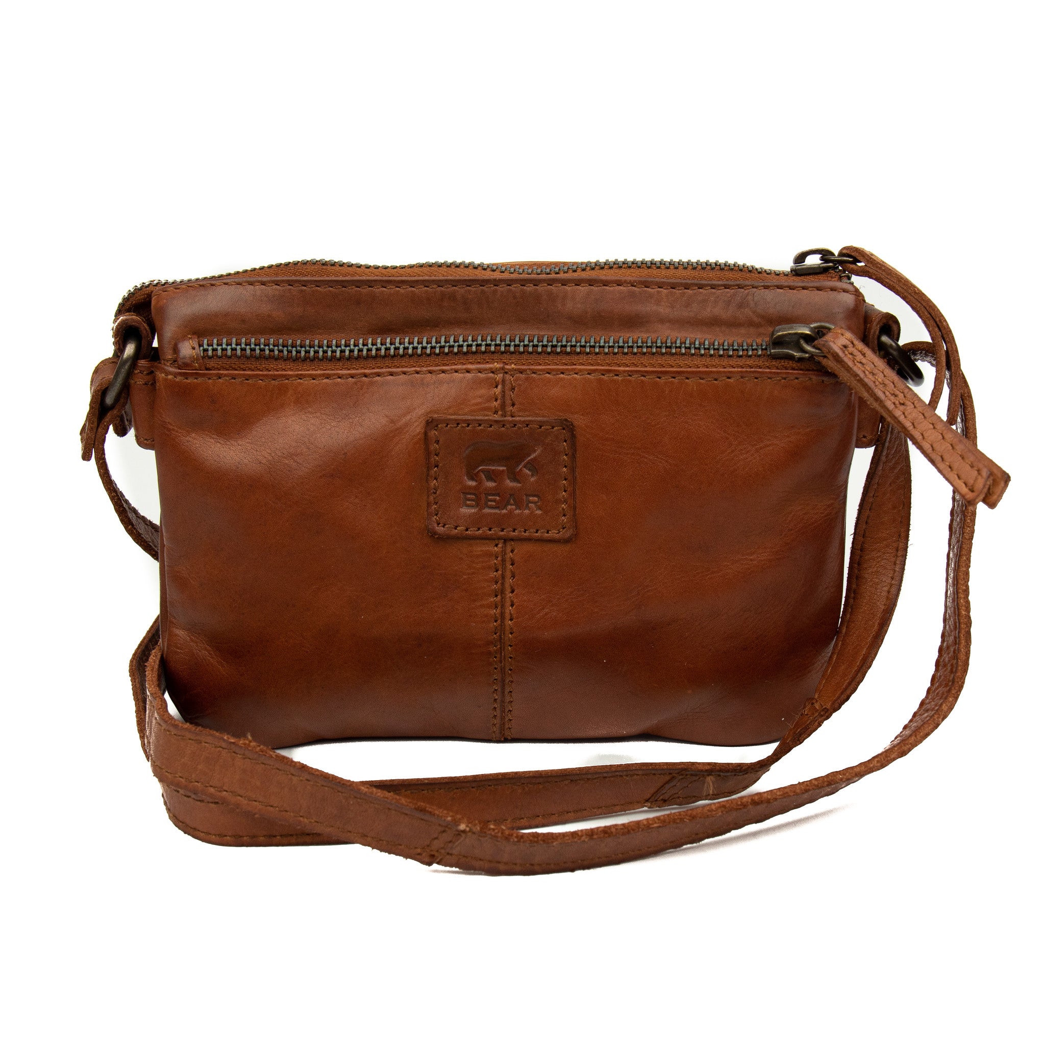 Shoulder bag 'Maithe' cognac - CL 41703