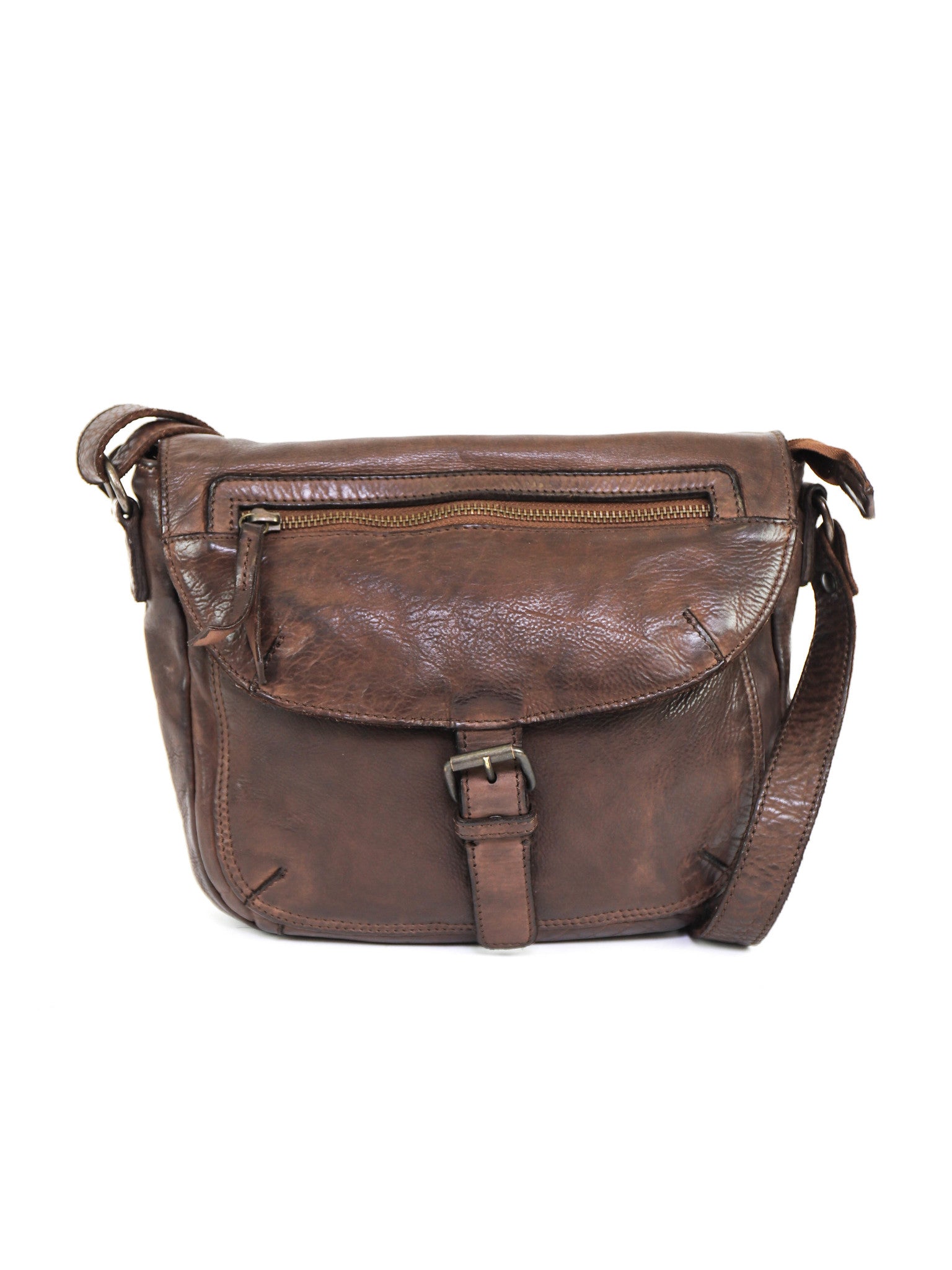 Shoulder bag 'Mattea' dark brown