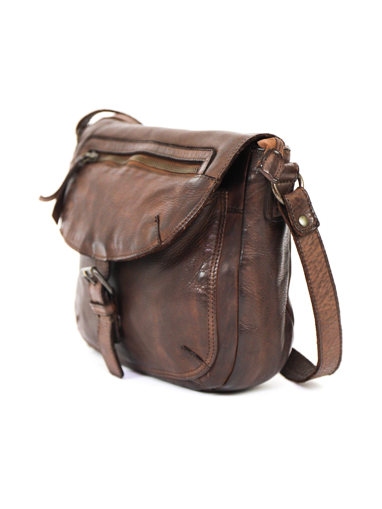 Shoulder bag 'Mattea' dark brown