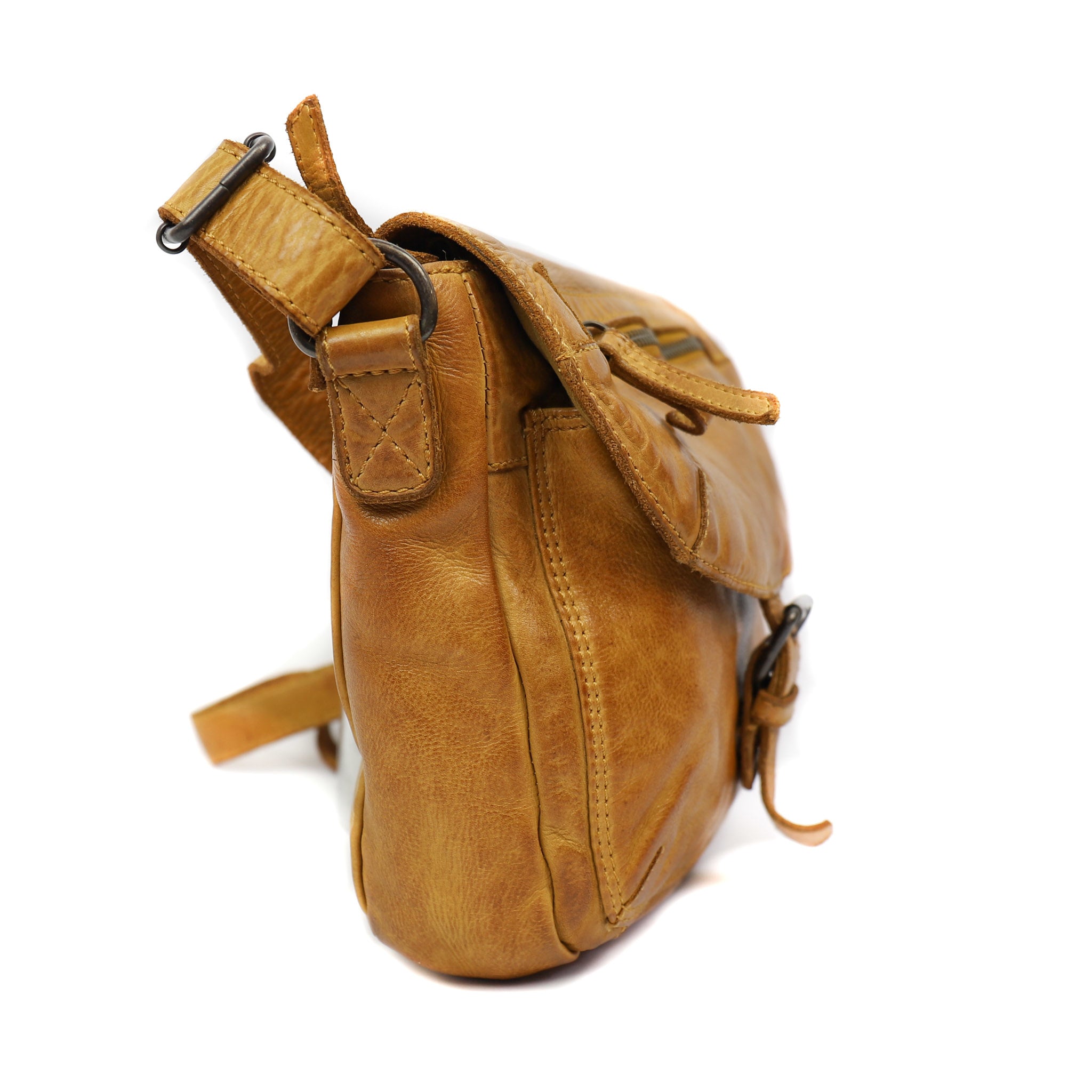 Schoudertasje 'Mattea' geel