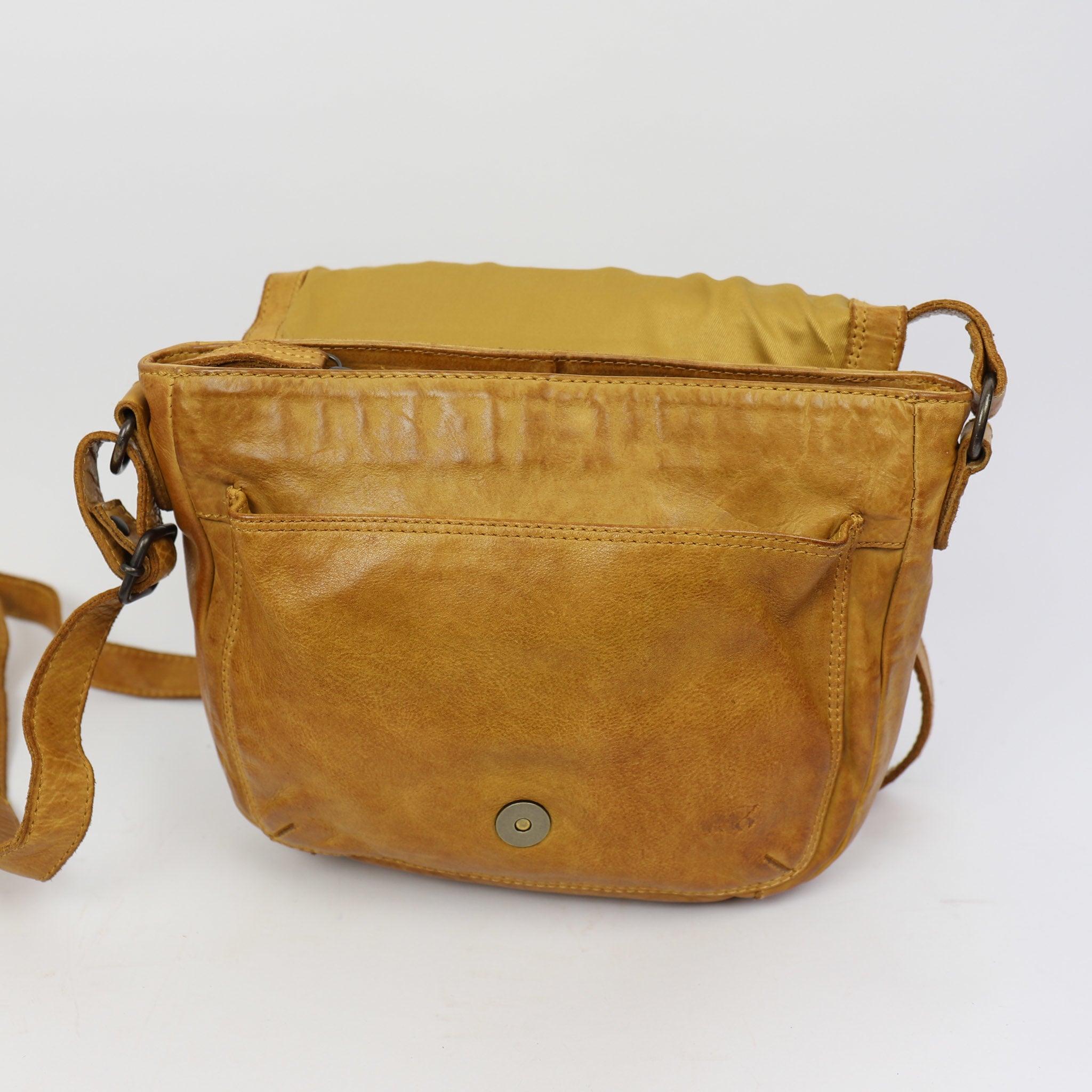 Schoudertasje 'Mattea' geel