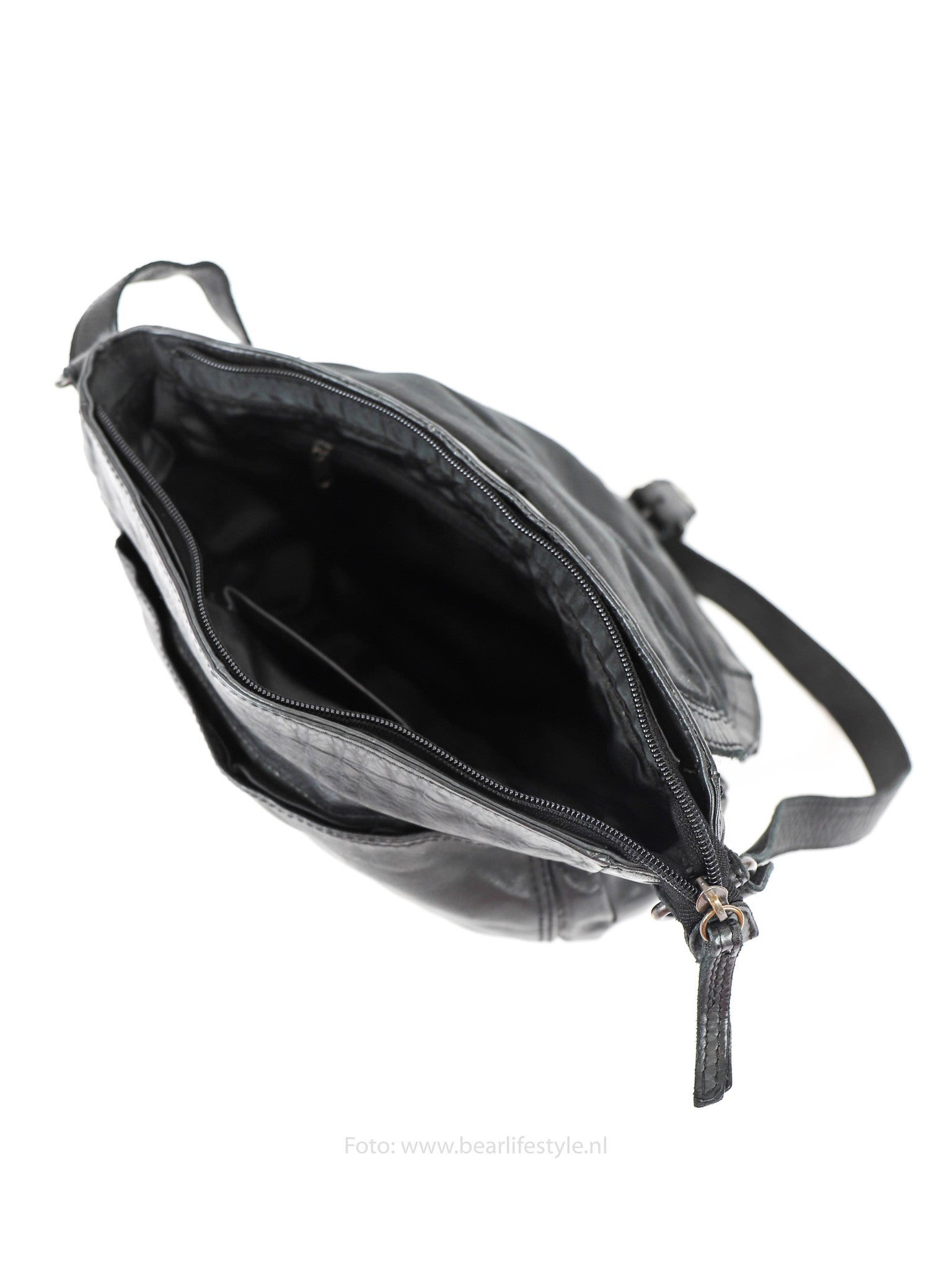 Schoudertasje 'Mattea' zwart