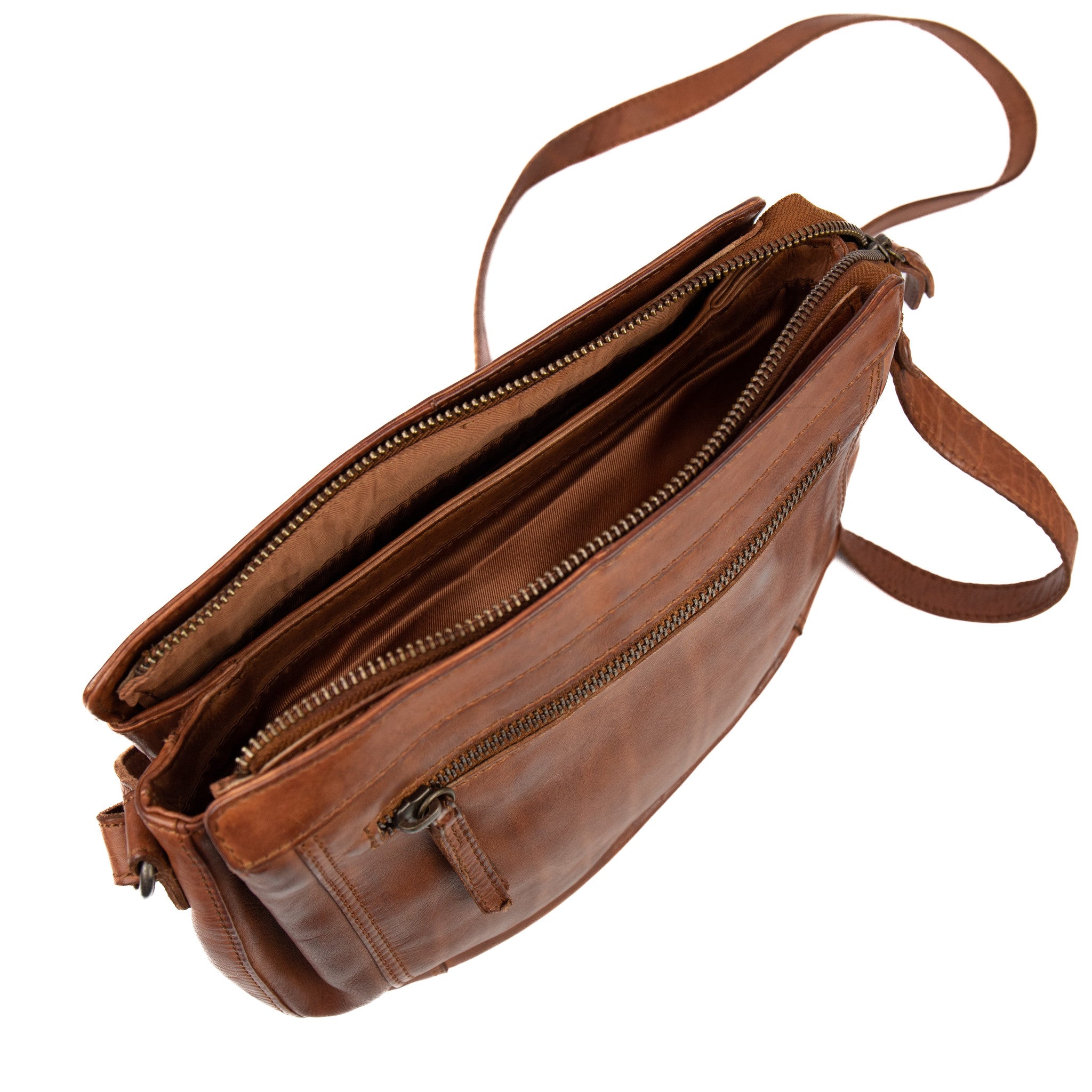 Shoulder bag 'Miley' cognac - CL 41707