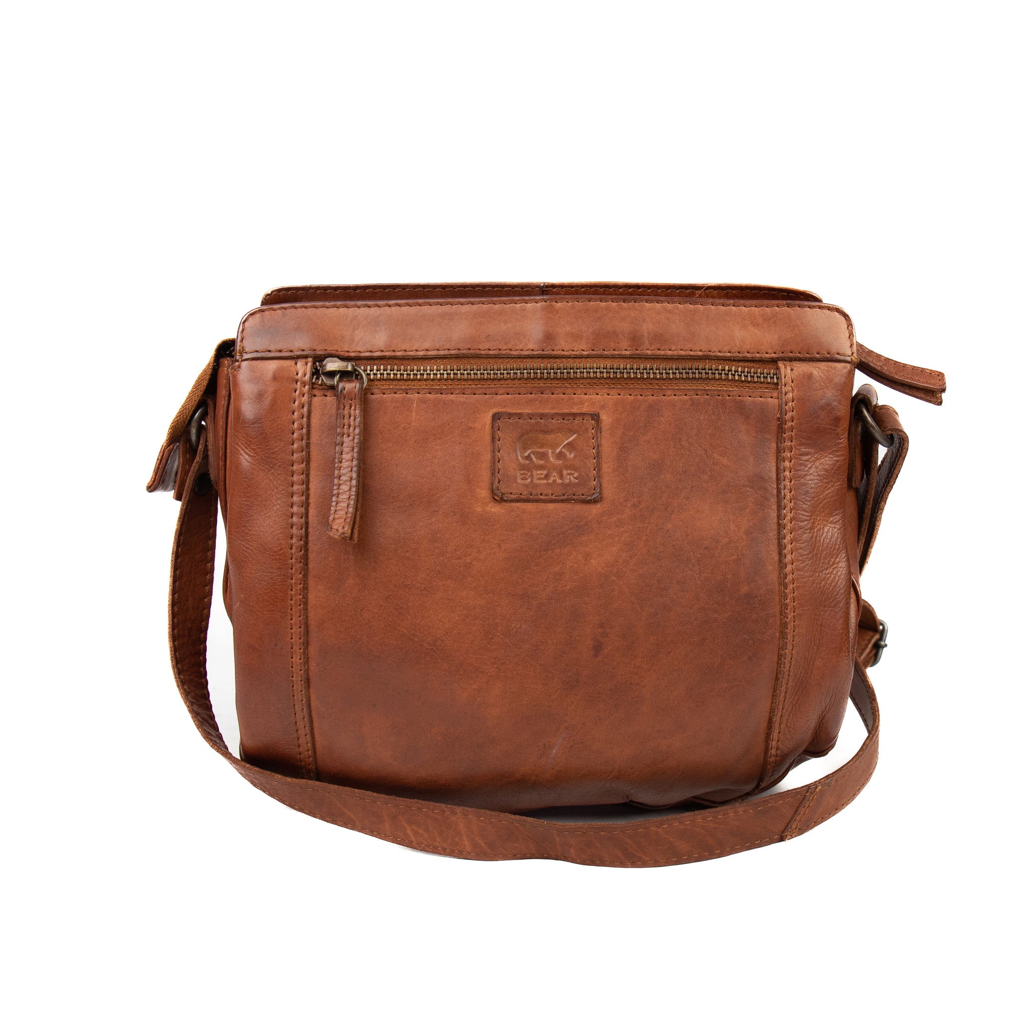 Shoulder bag 'Miley' cognac - CL 41707