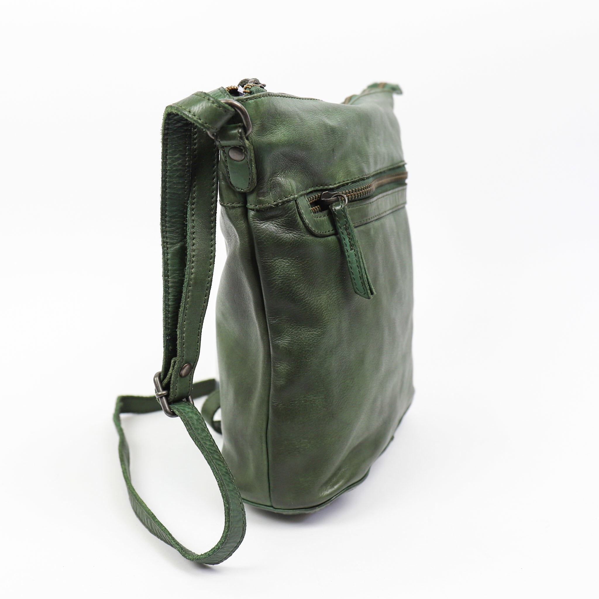 Schoudertasje 'Robin' groen - CL 36438