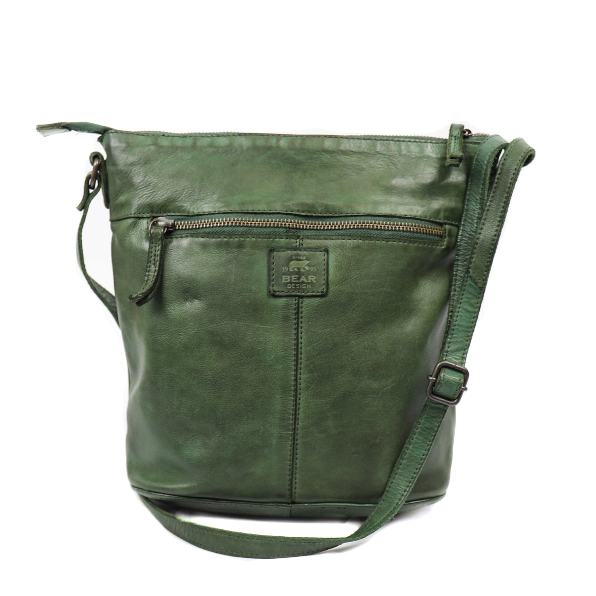 Schoudertasje 'Robin' groen - CL 36438