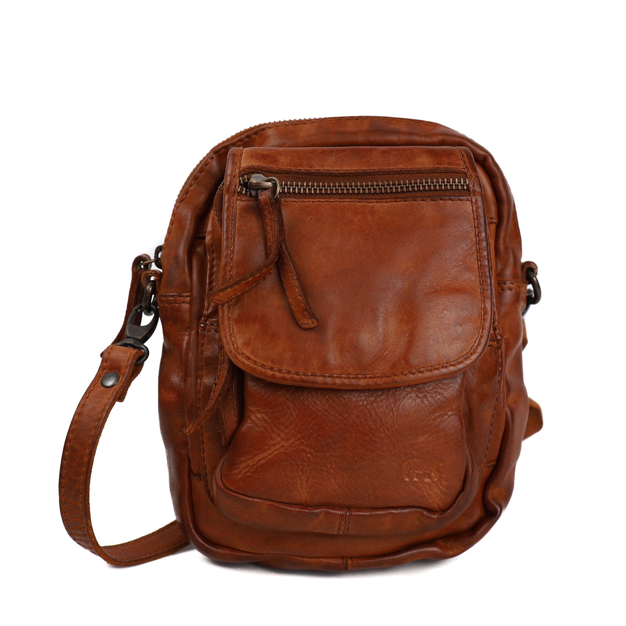 Shoulder bag 'Sem' cognac - CL 36642