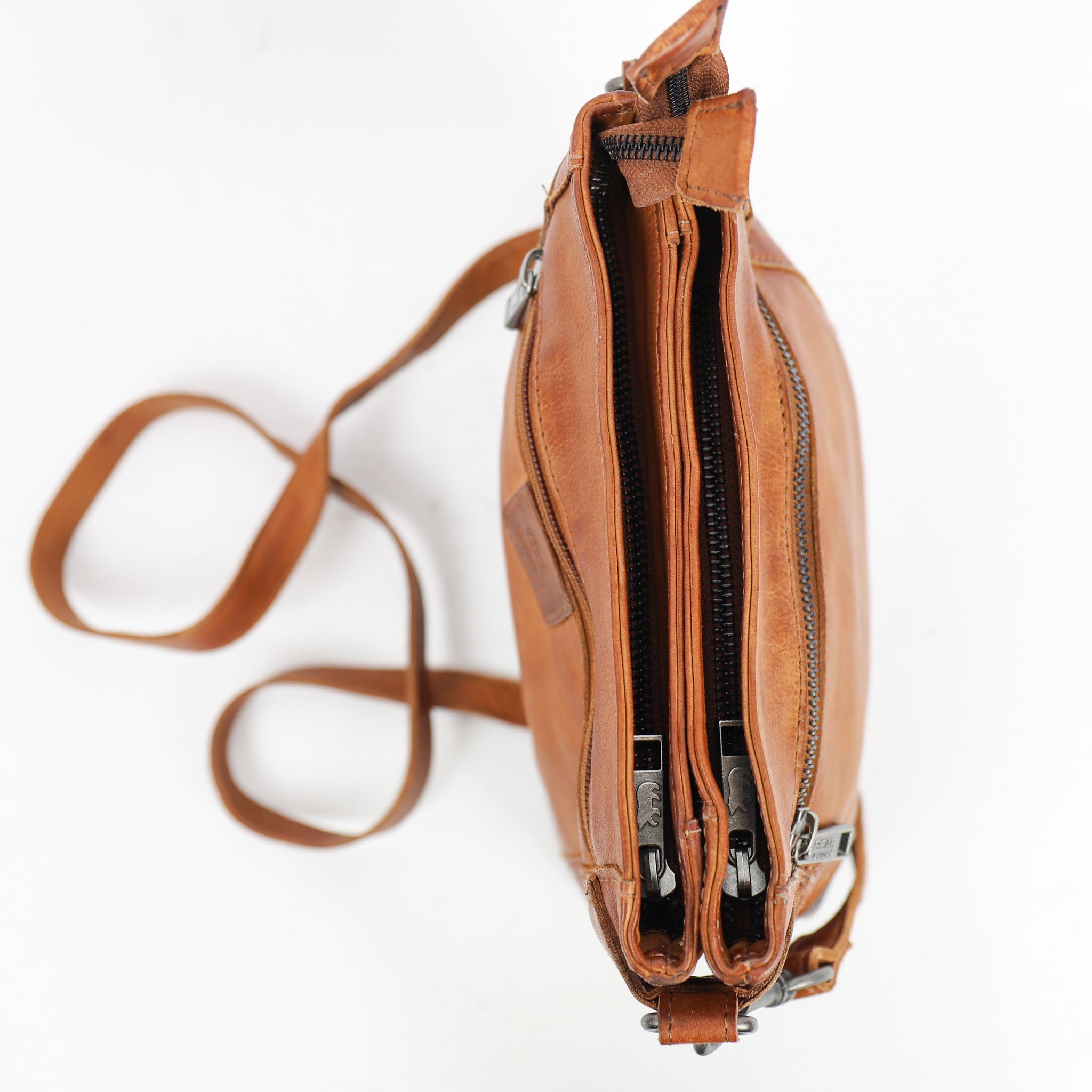Shoulder bag 'Teppie' cognac - CP 2220