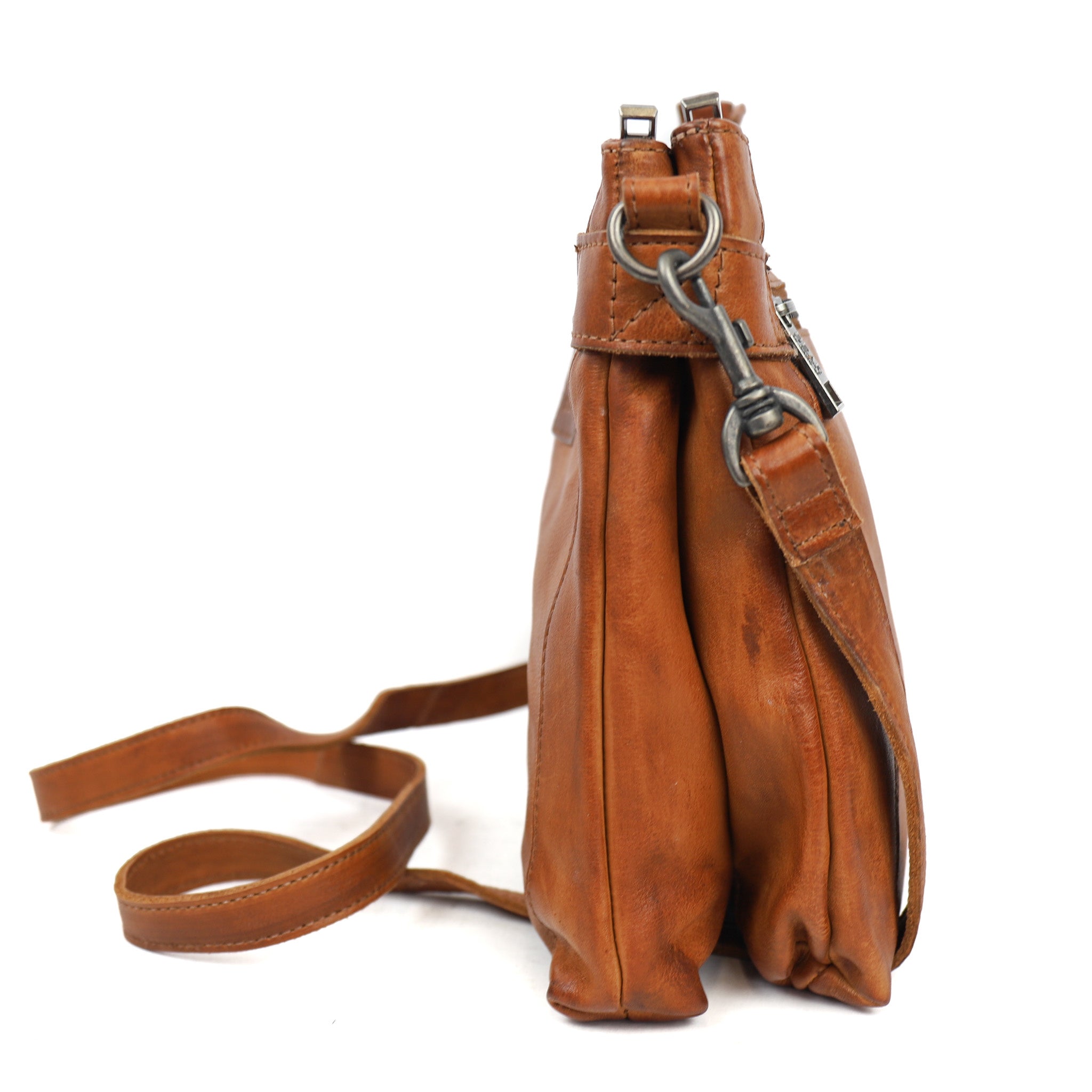 Shoulder bag 'Teppie' cognac - CP 2220