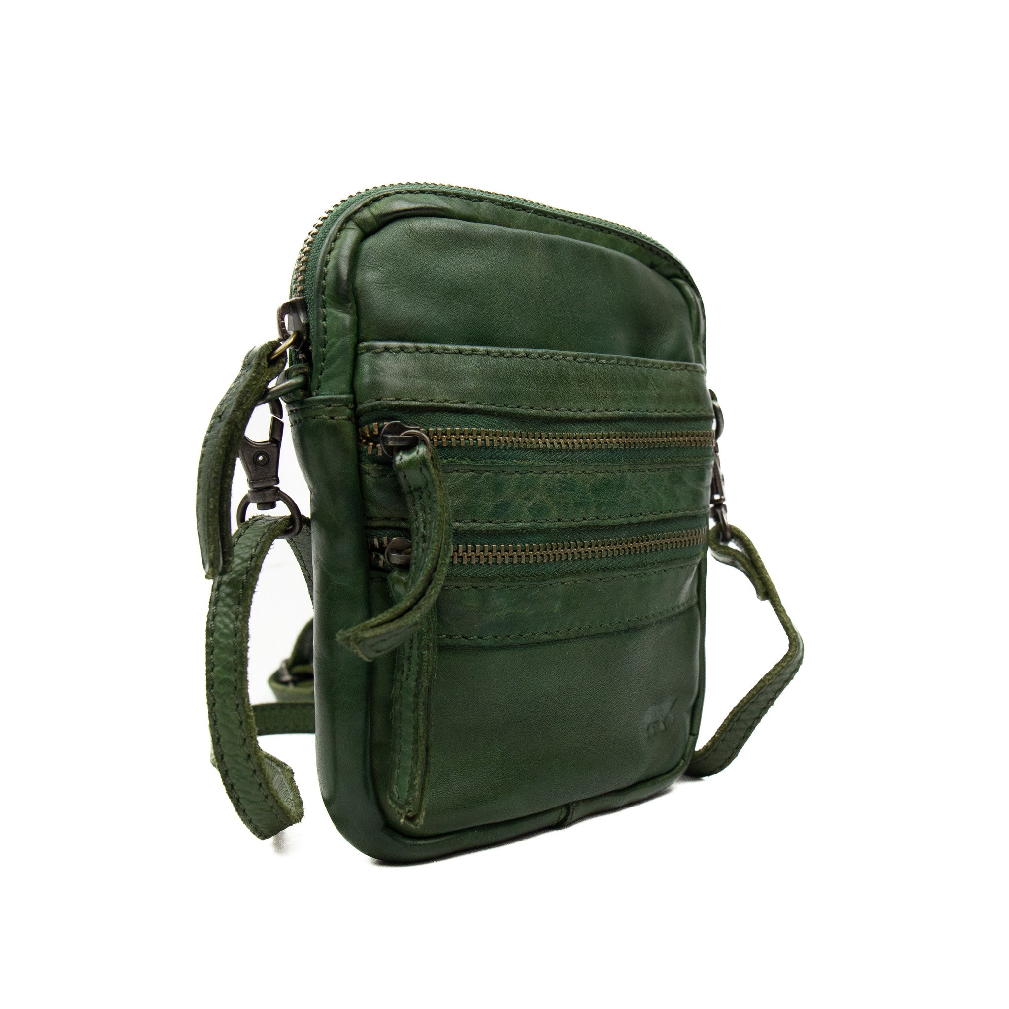 Shoulder bag 'Vikas' olive green - CL 3701
