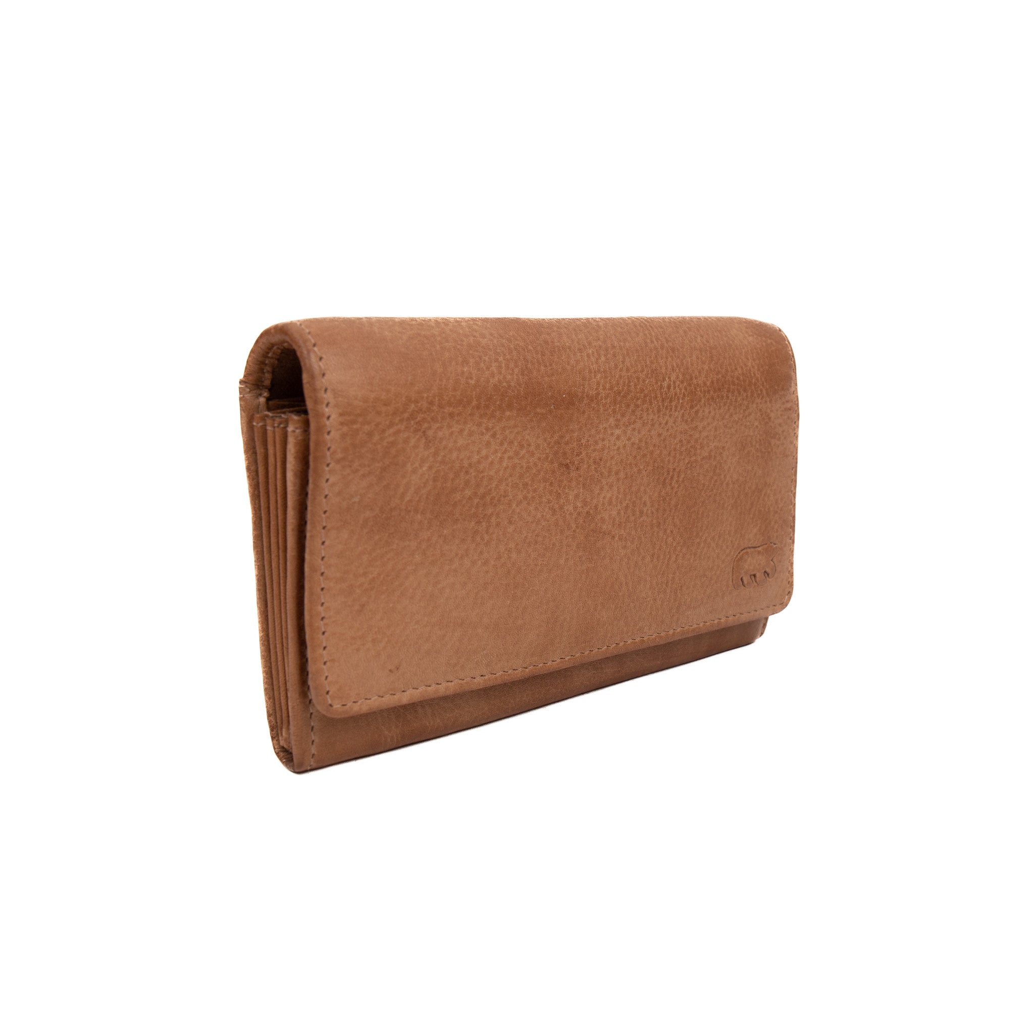 Wrap wallet 'Sigrid' taupe - CP 6096