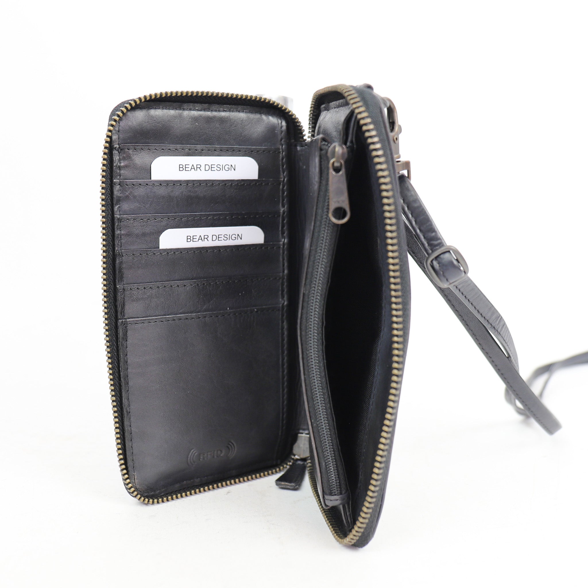 Phone bag 'Anniek' black - CL 18860