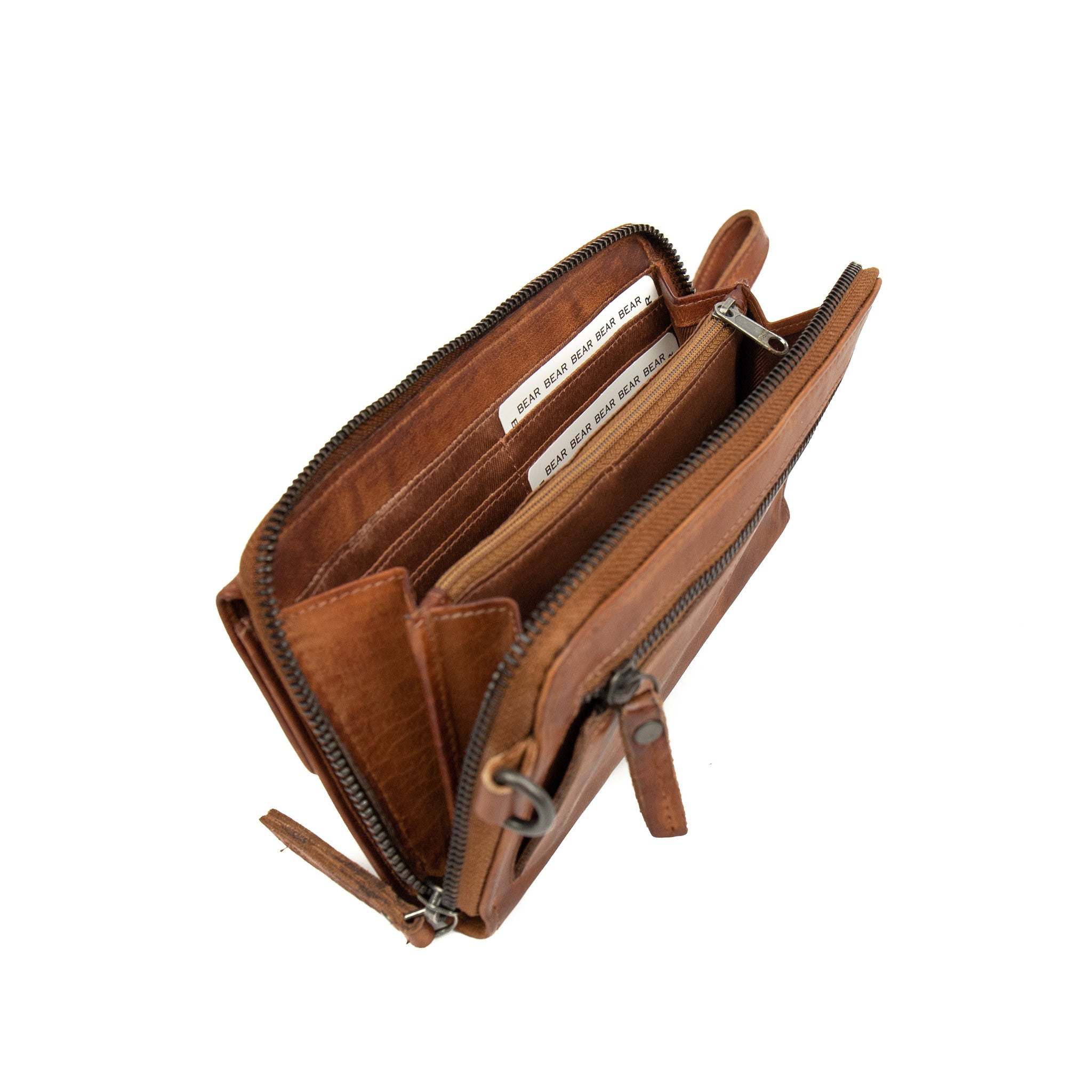 Telefoontasje 'Lilian' cognac