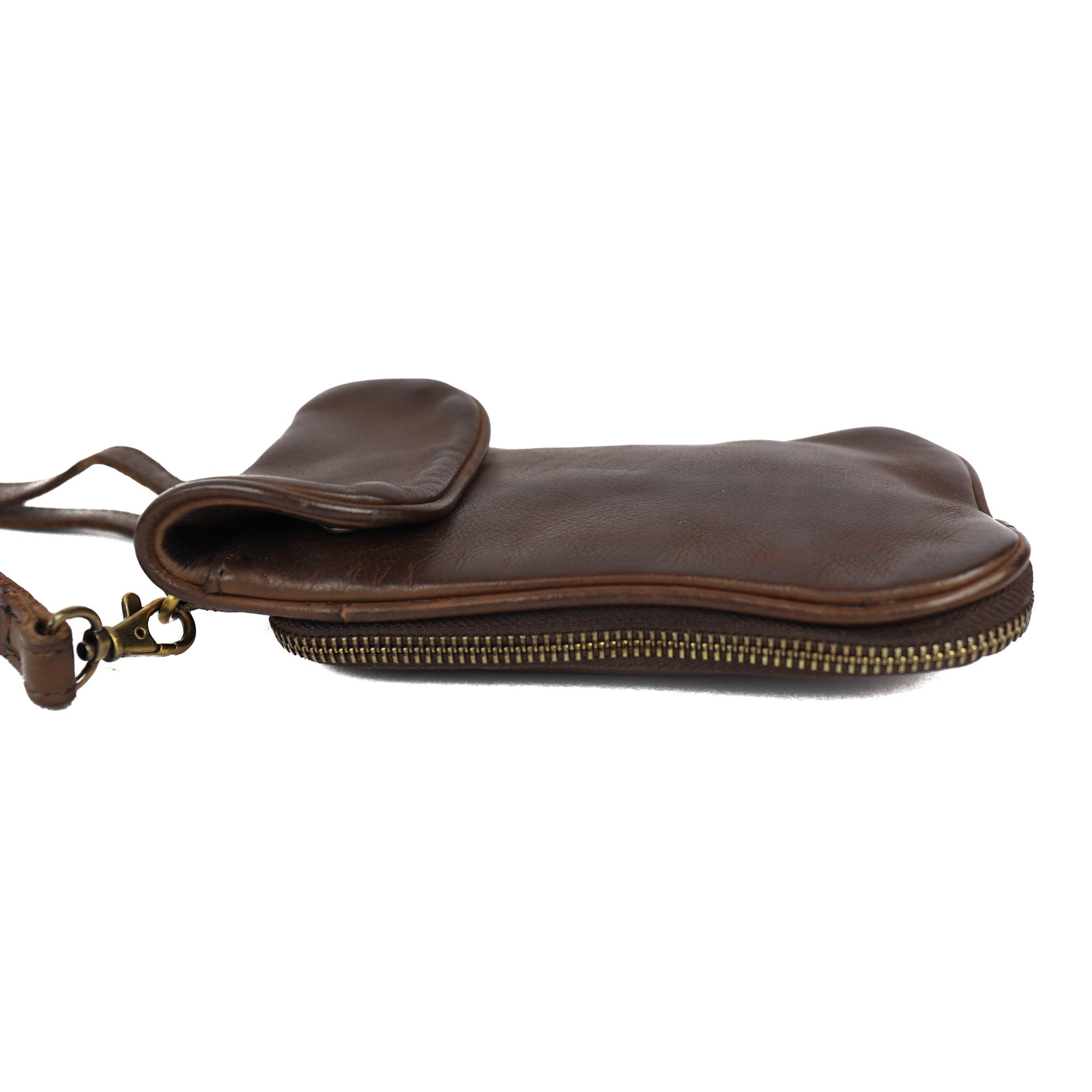 Telefoontasje 'Saskia' bruin - MJ 1718