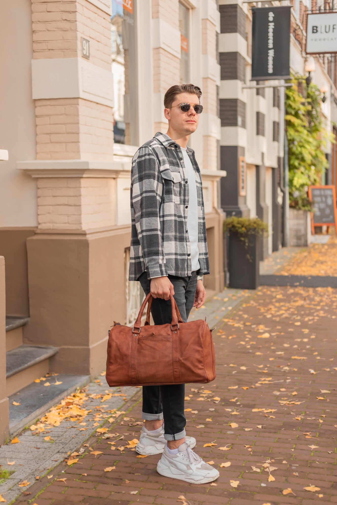 Weekend bag 'Daniel' M black - CP 2293