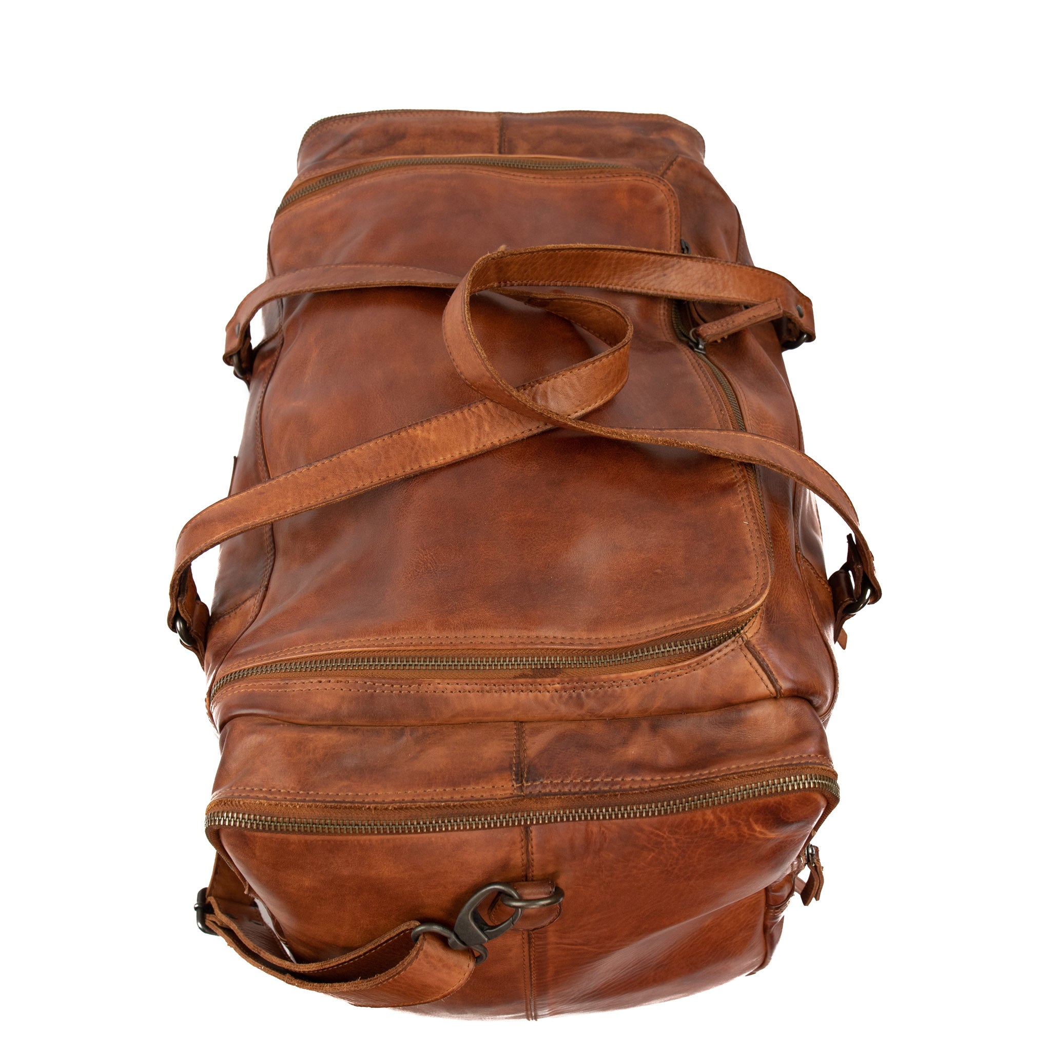 Weekend bag 'Max' cognac - CL 32879