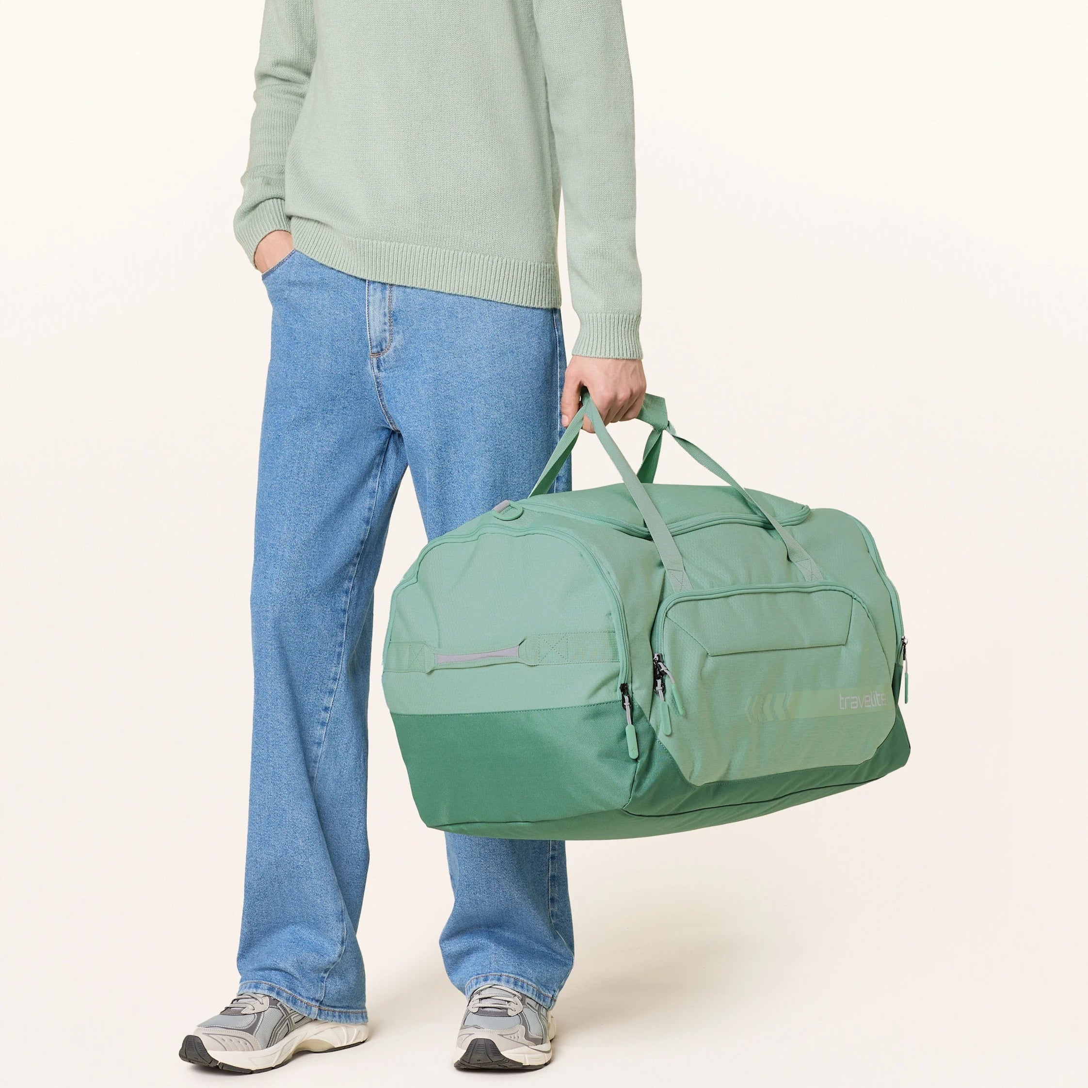 Kick Off Duffle L sage green