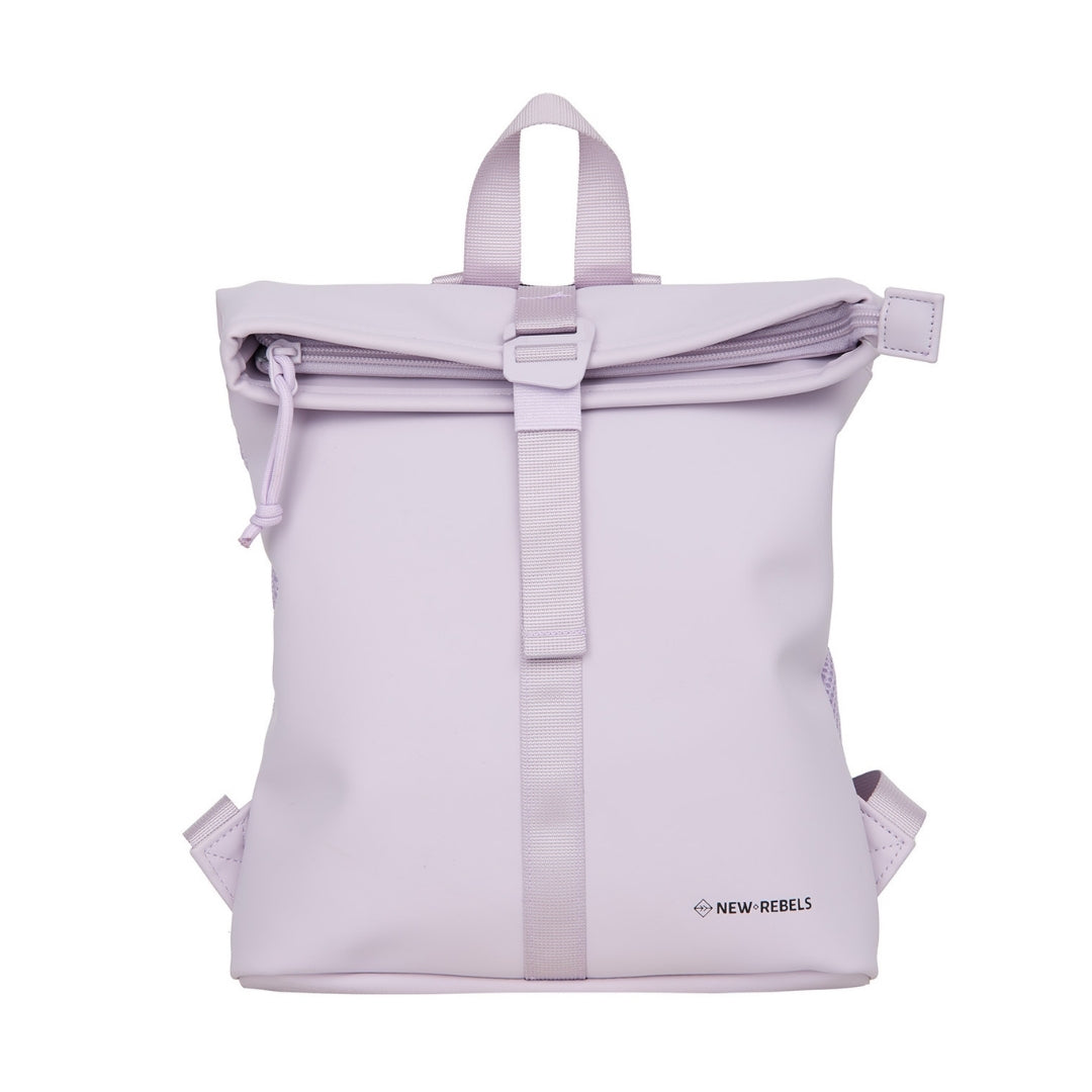 Branson - Mini waterafstotend rolltop rugzakje 'Los Angeles' 7L lila