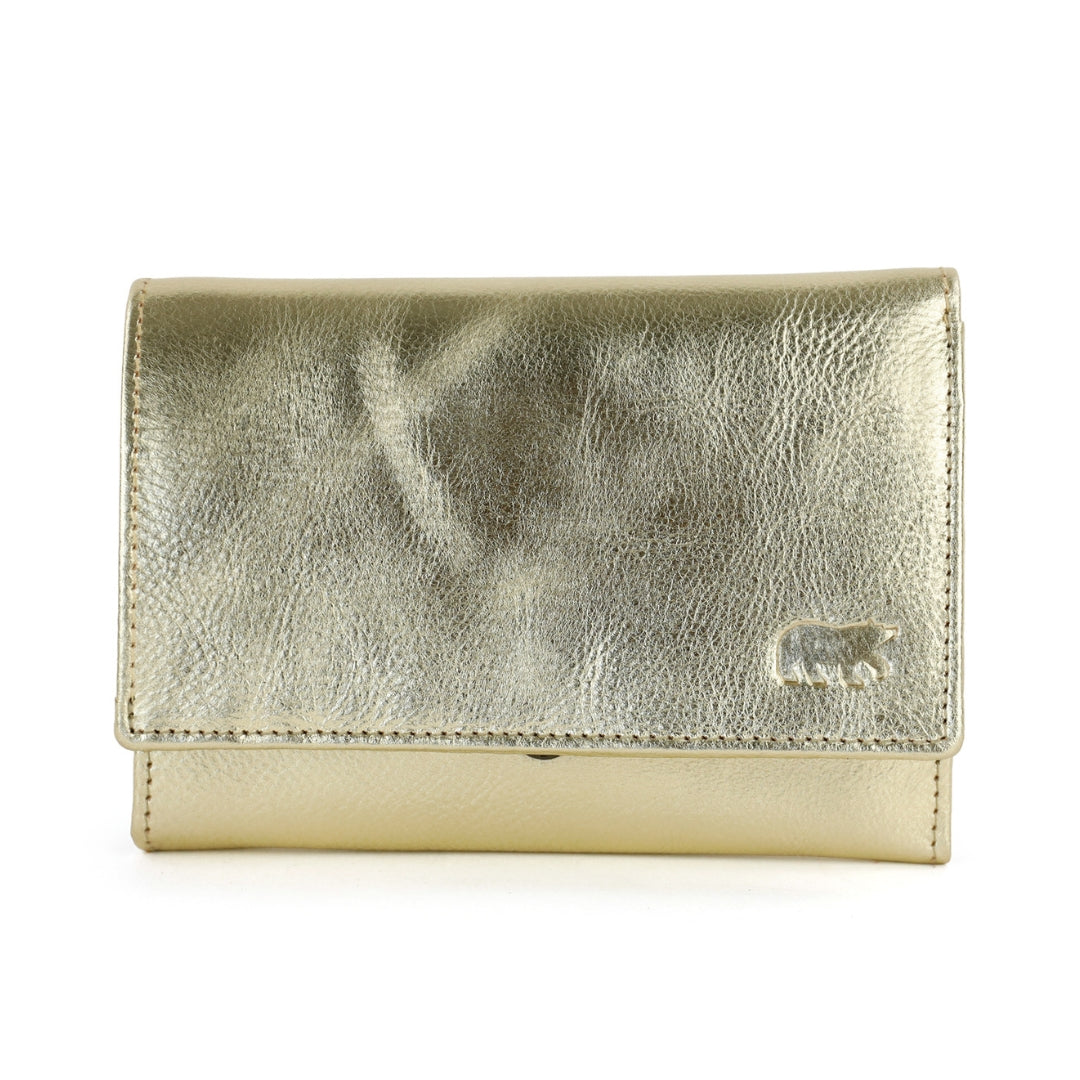 Overslag portemonnee 'Sweety' champagne