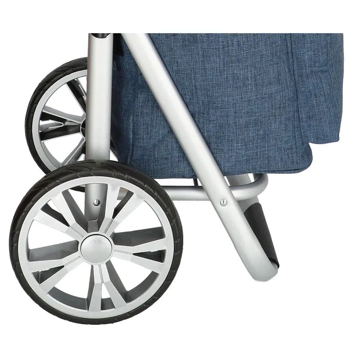 Alberic - Shopping trolley with cooler compartment blue