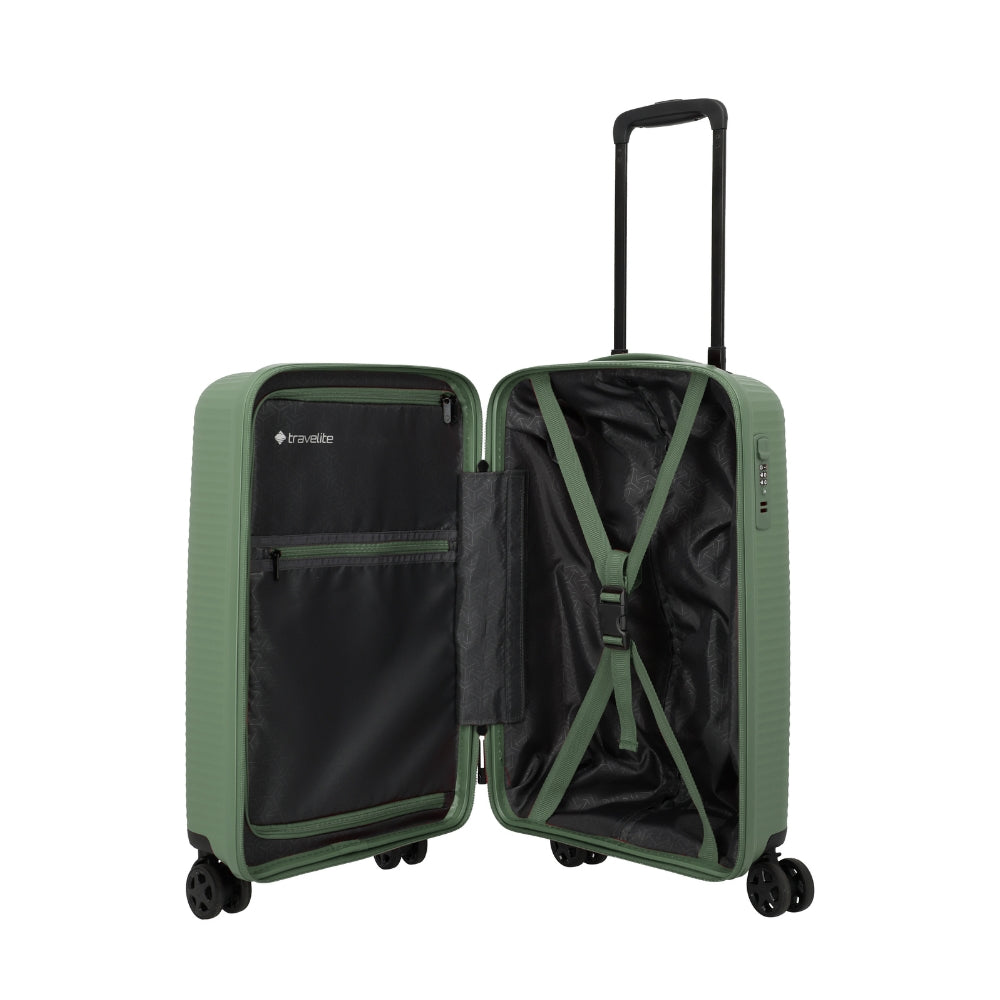Air Stripe - Cabin Trolley 4w S Slim green