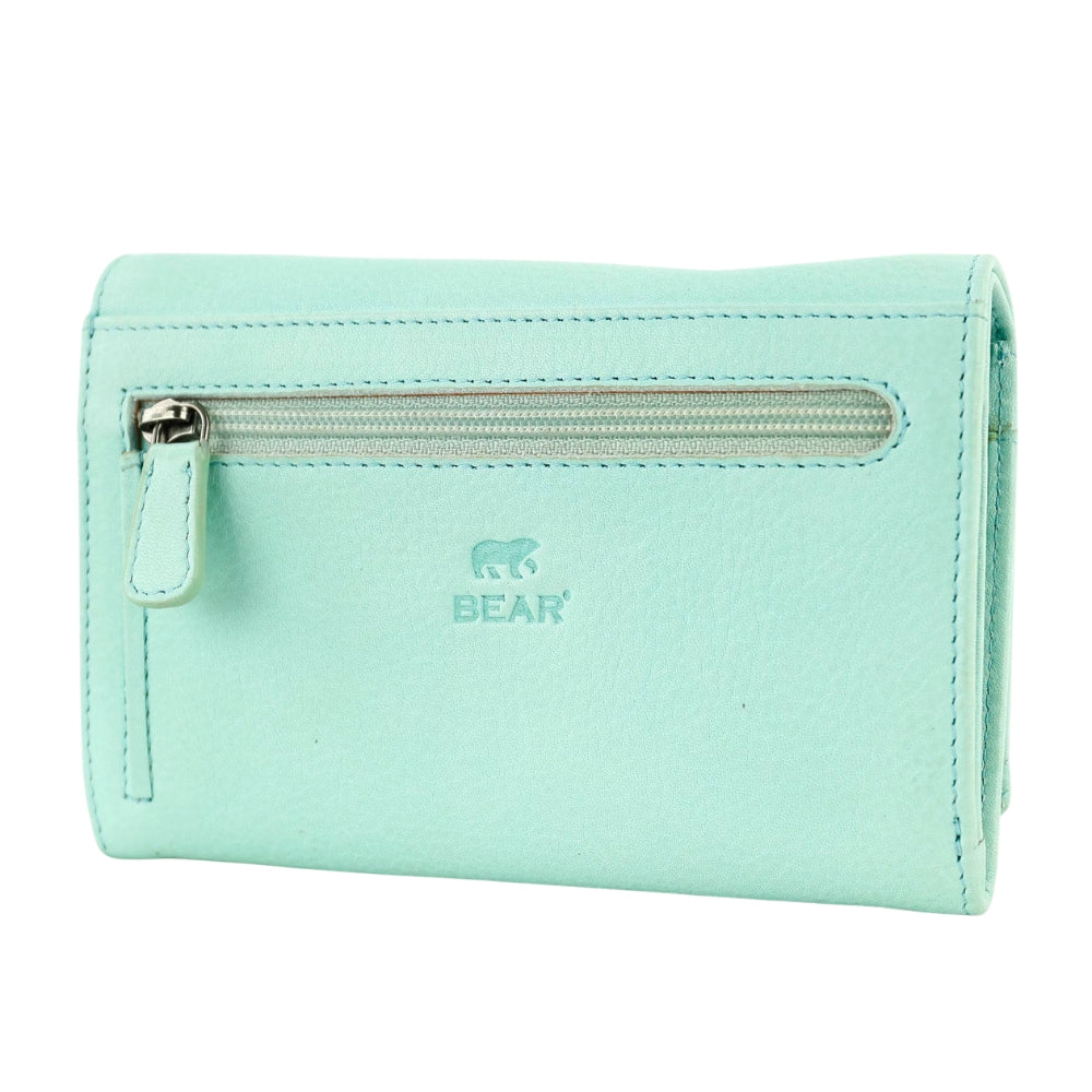 RFID Wrap wallet 'Sweety' jade