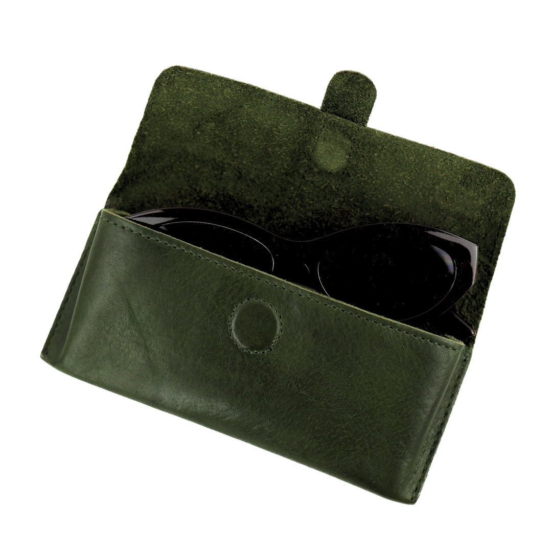 Glasses case 'Weta' green