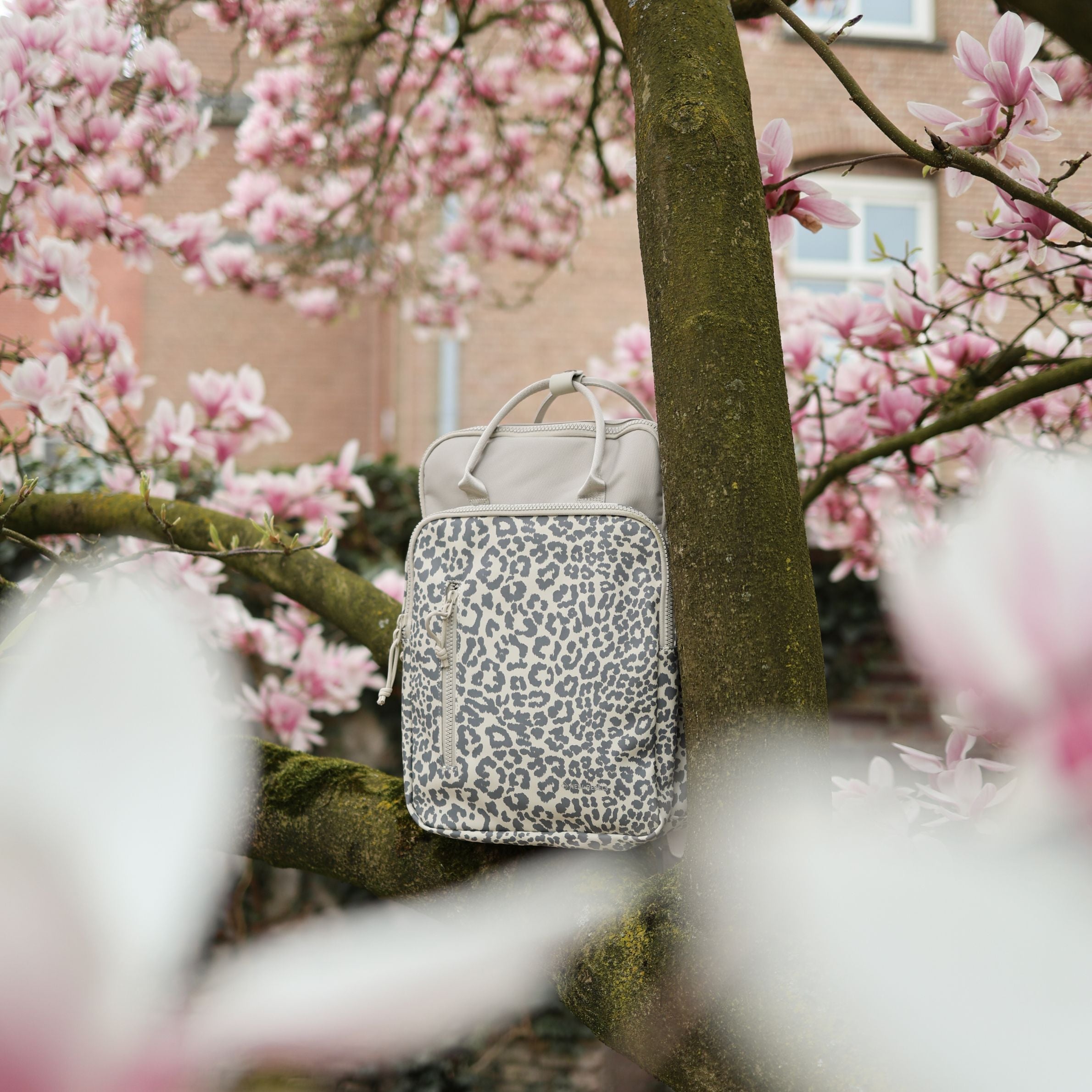 Urban Leopard - Waterafstotende rugzak 'Milwaukee' 20L beige