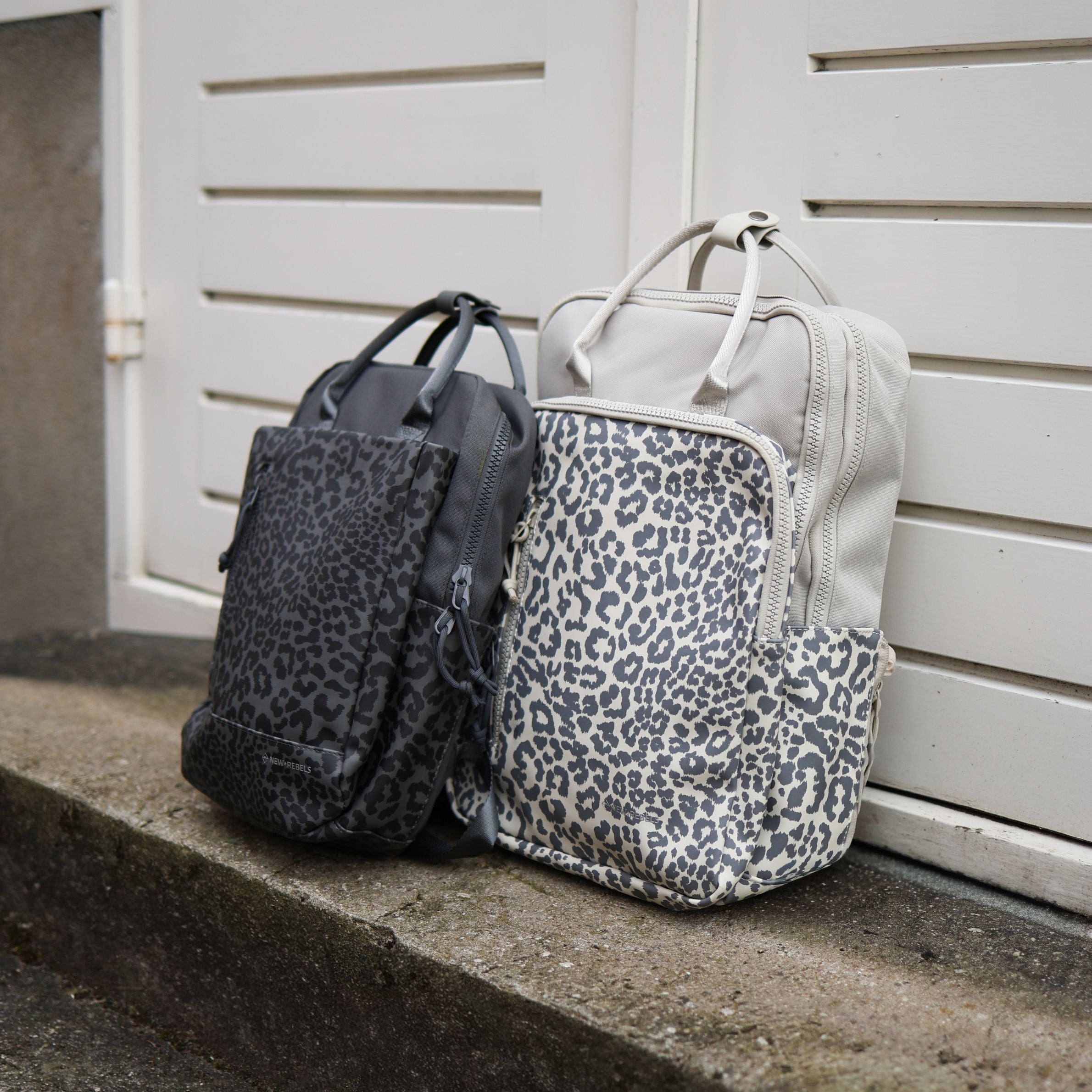 Urban Leopard - Waterafstotende rugzak 'Milwaukee' 20L beige