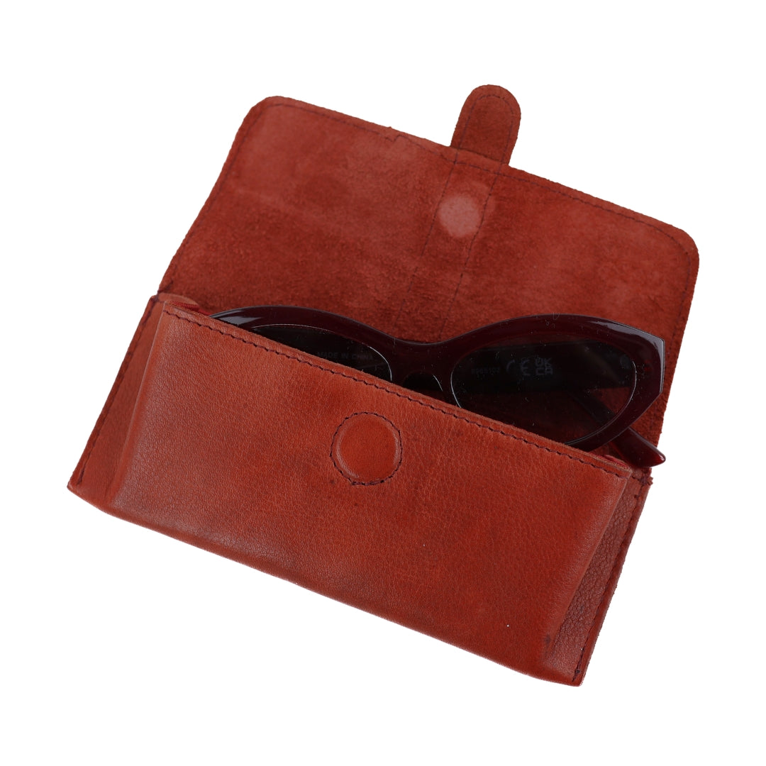 Glasses case 'Weta' red