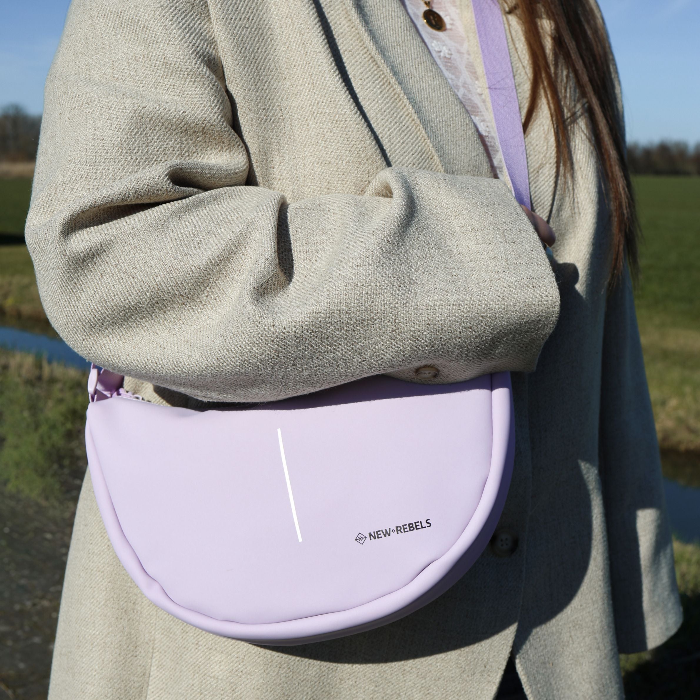 Branson - Half Moonbag lilac