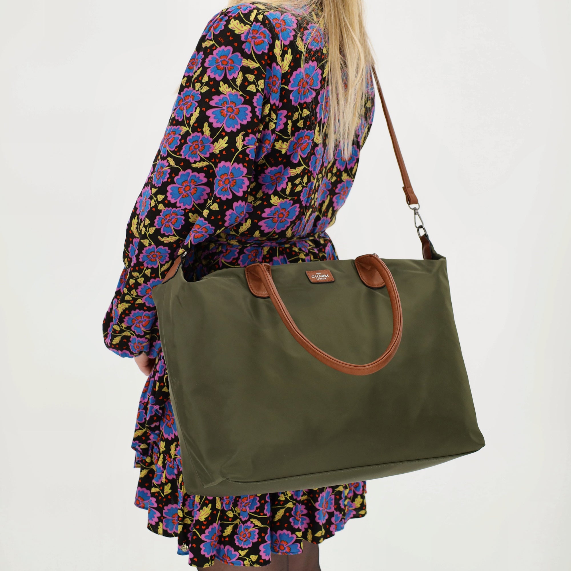 Buckingham - Laptop bag 15.6" olive green
